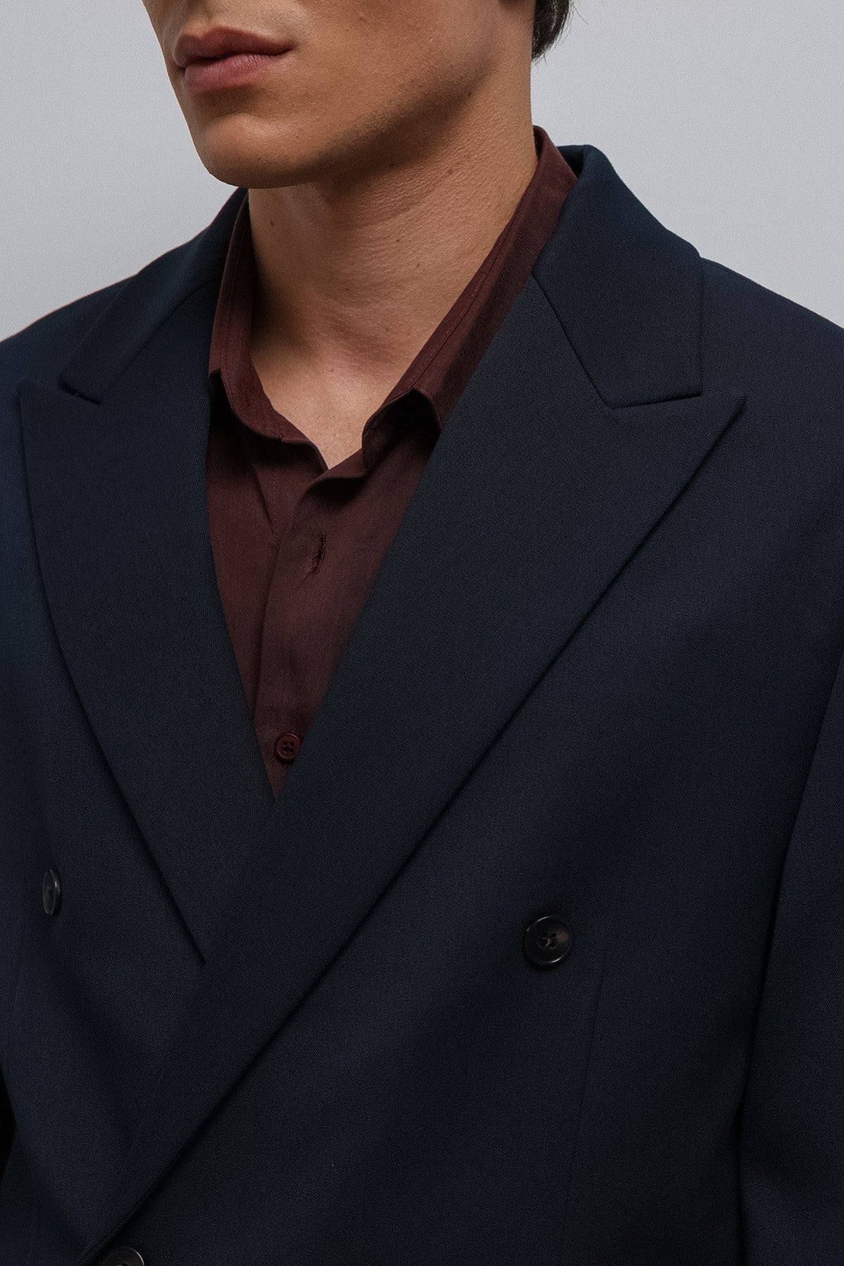 Antioch Kruvaze Relax Crop-Fit Blazer Jacket