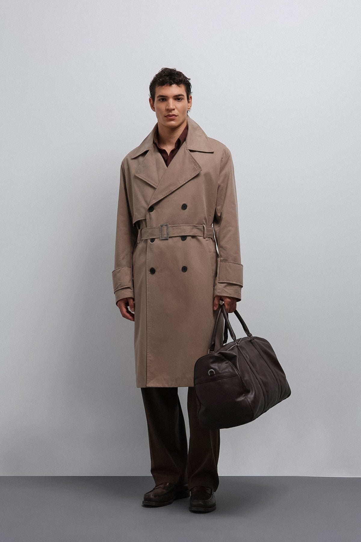 Antioch Relax Fit Men's Trench Coat