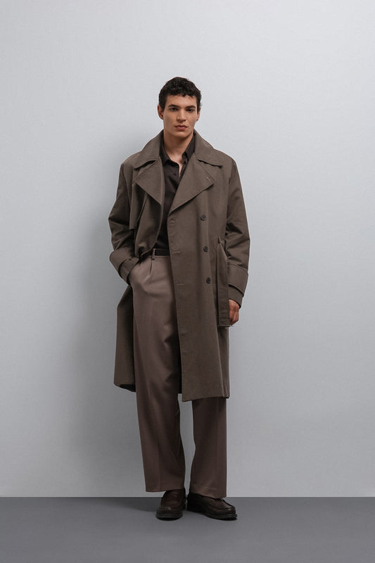 Antioch Relax Fit Men's Trench Coat
