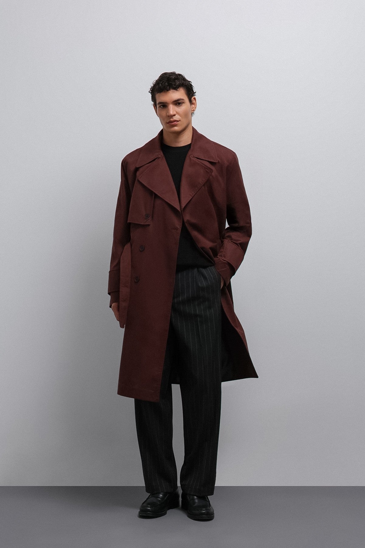 Antioch Relax Fit Men's Trench Coat