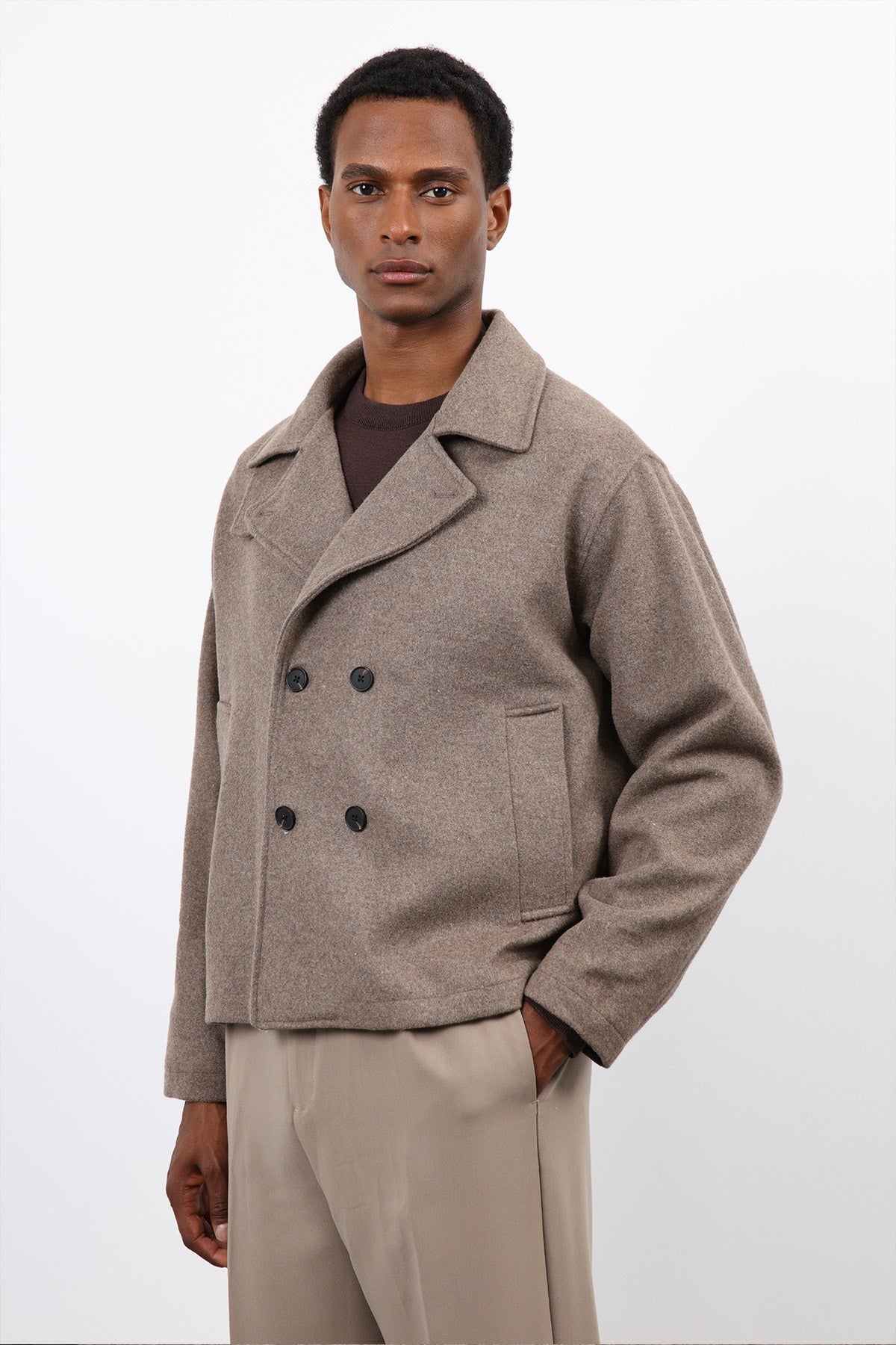 Antioch Cross-Over Short Men's Coat