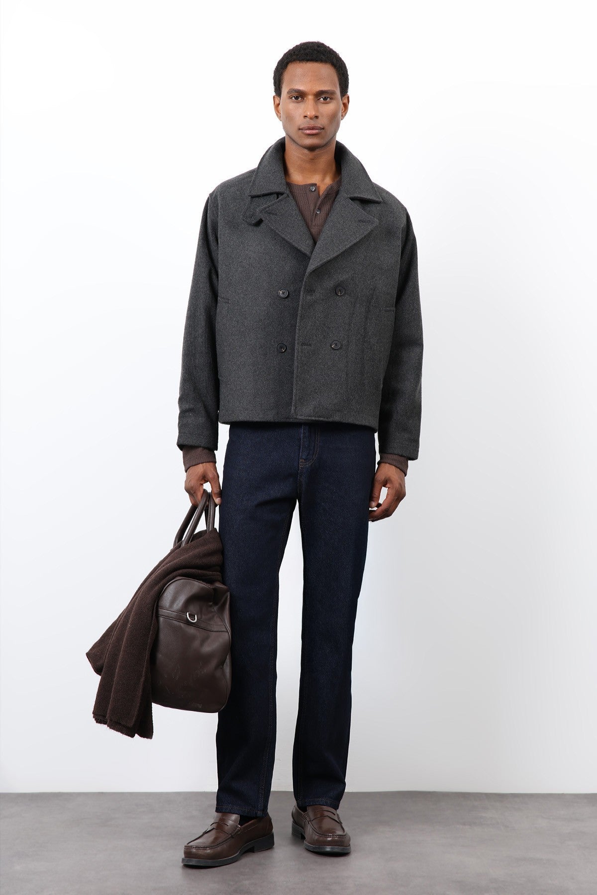 Antioch Cross-Over Short Men's Coat