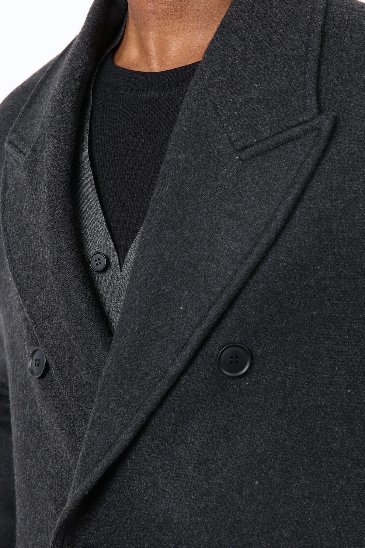 Antioch Wool-Blend Double-Breasted Men's Coat