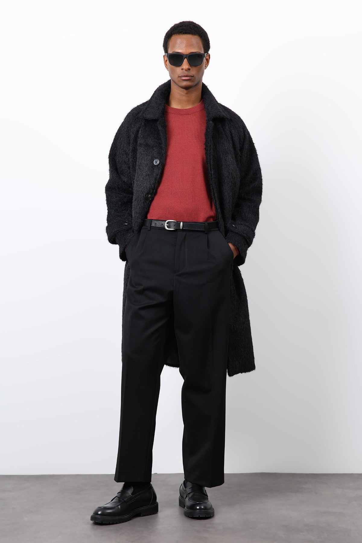 Antioch Faux Fur Men's Coat