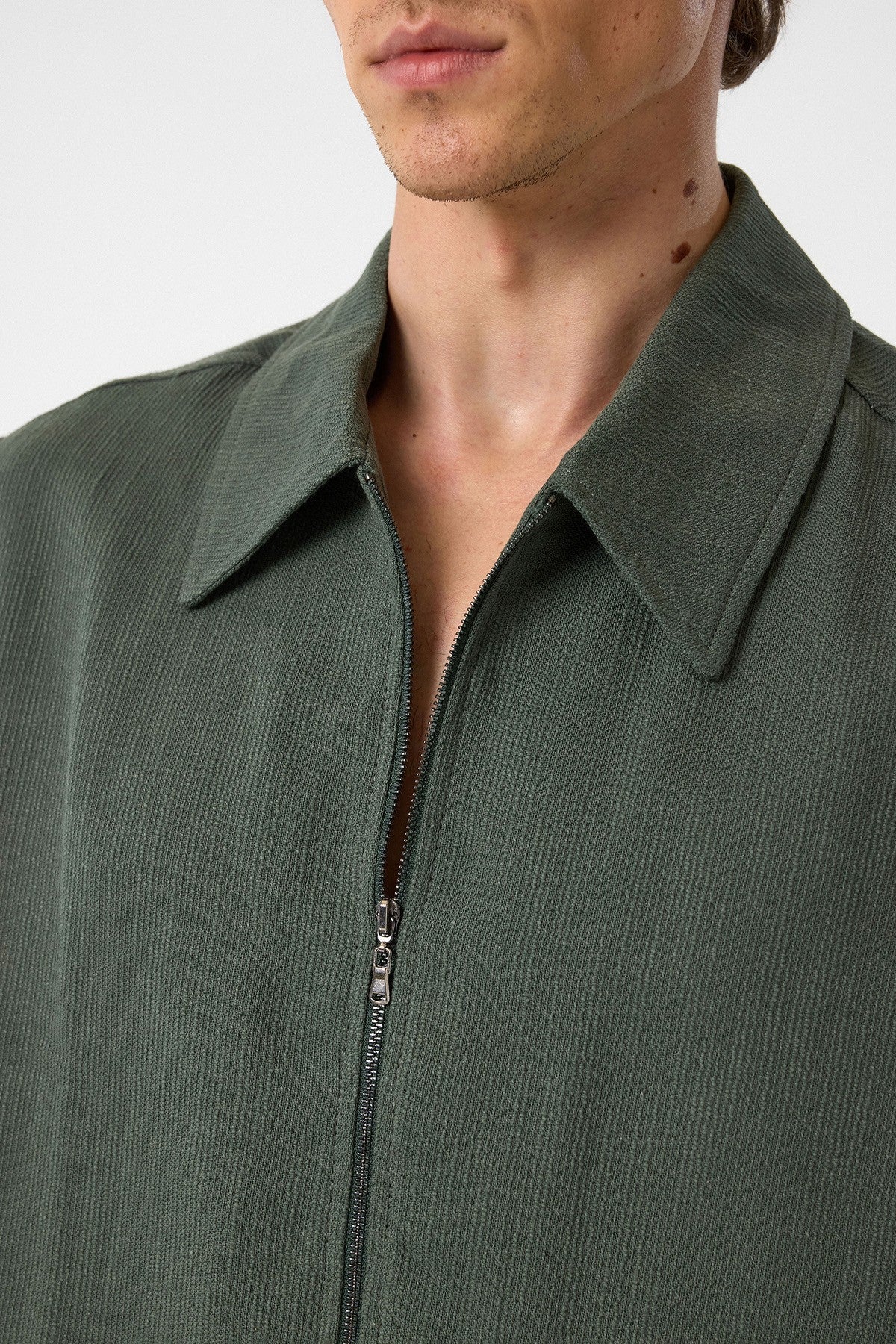 Antioch Textured Polo-Neck Men's Vest