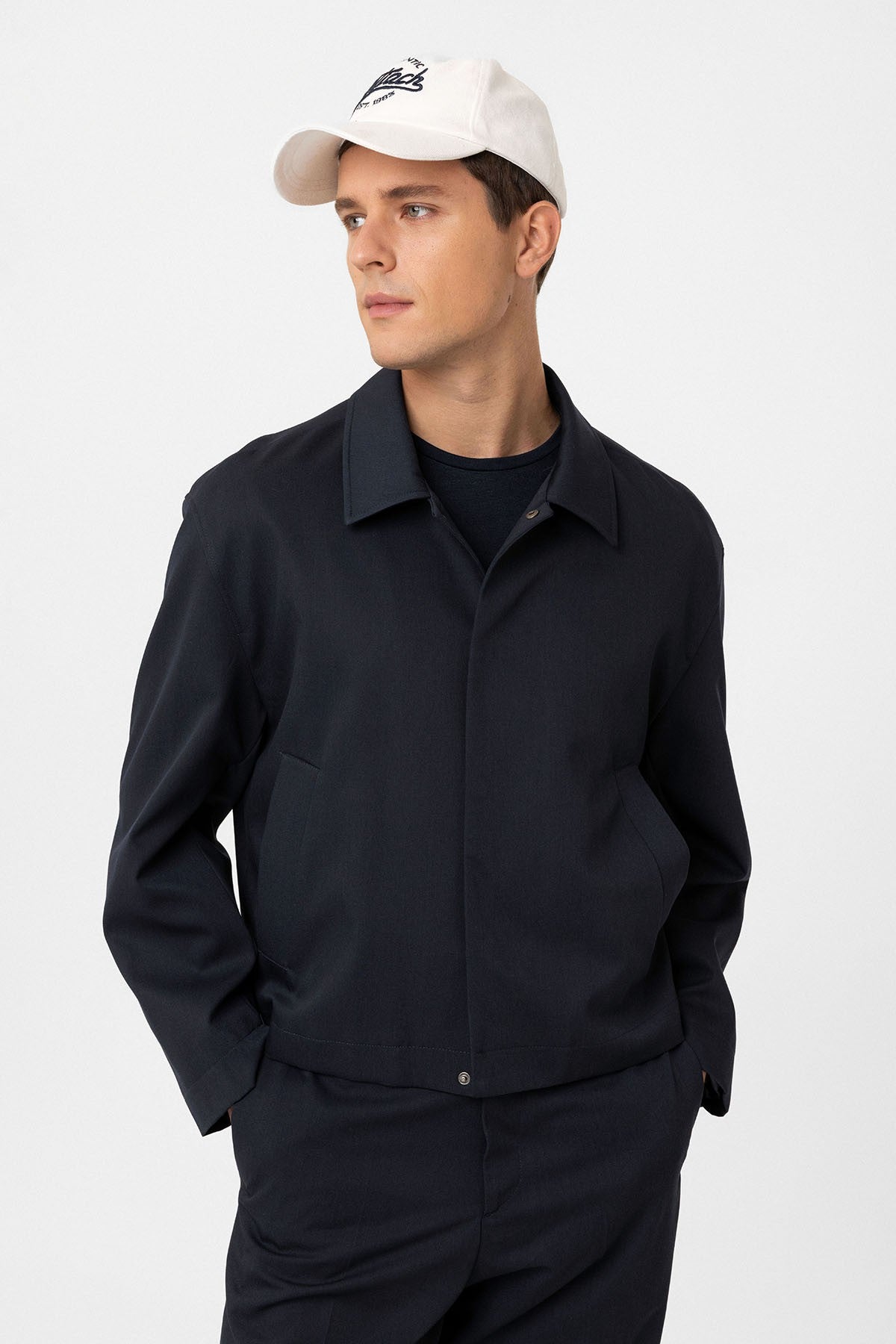 Antioch Hidden Button Seasonal Relaxed-Fit Men's Jacket