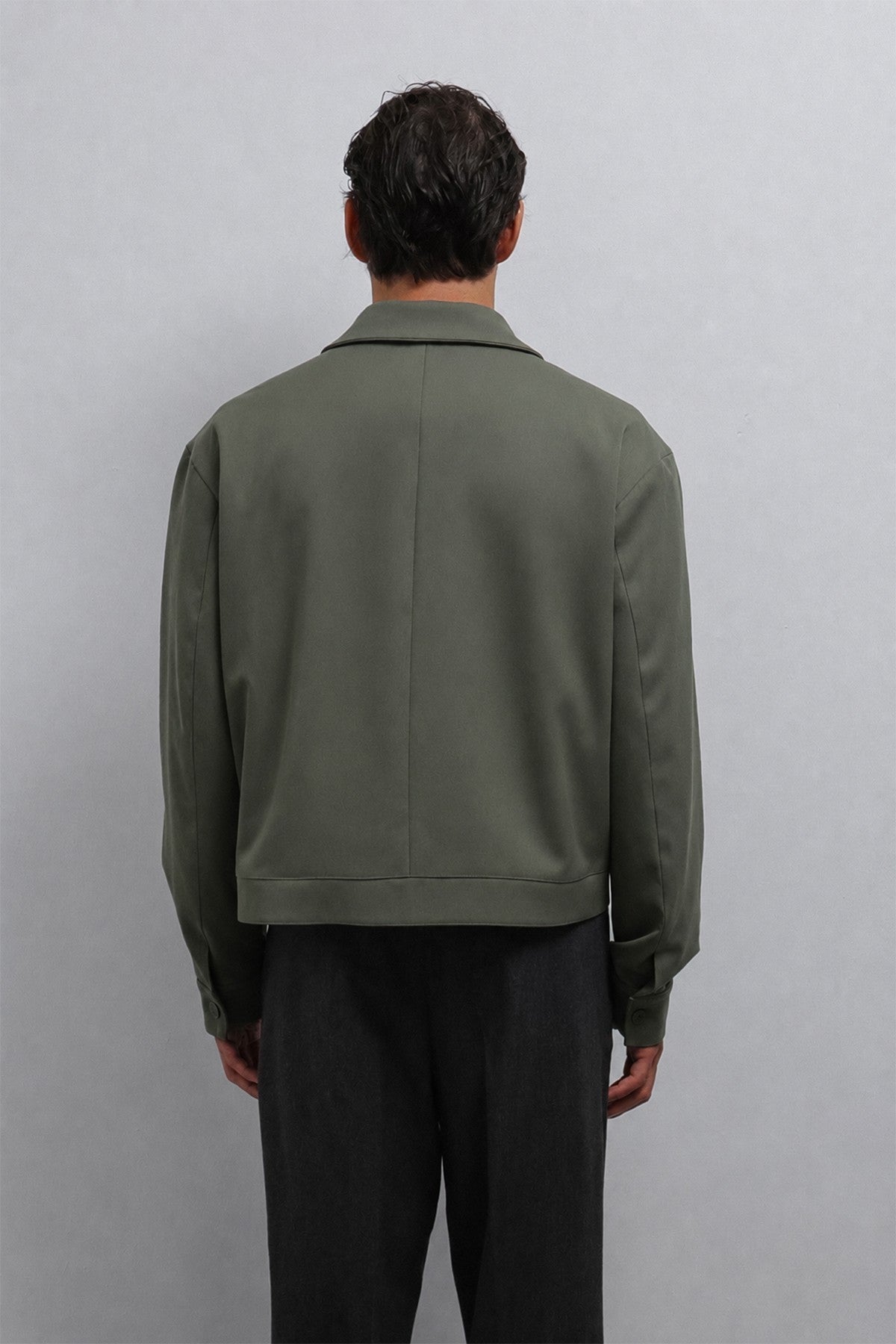 Men's Zipper-Front Seasonal Jacket