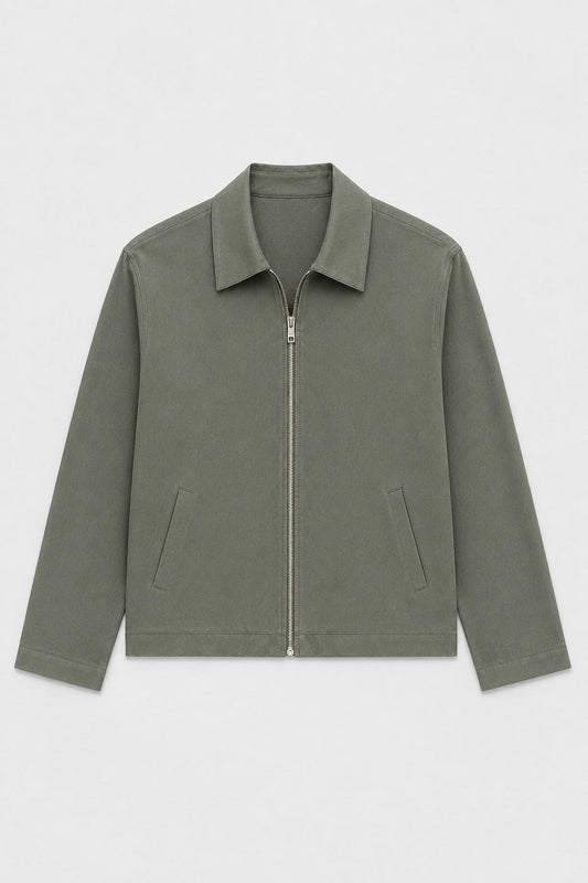 Men's Zipper-Front Seasonal Jacket