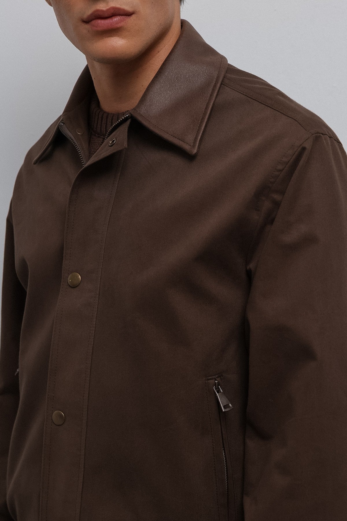 Antioch Contrast Collar Technical Men's Jacket