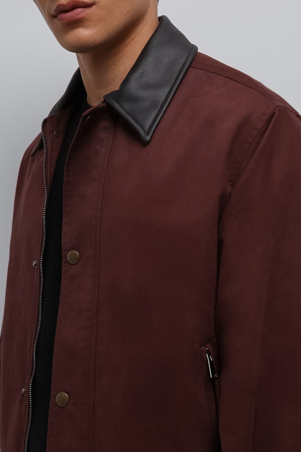 Antioch Contrast Collar Technical Men's Jacket