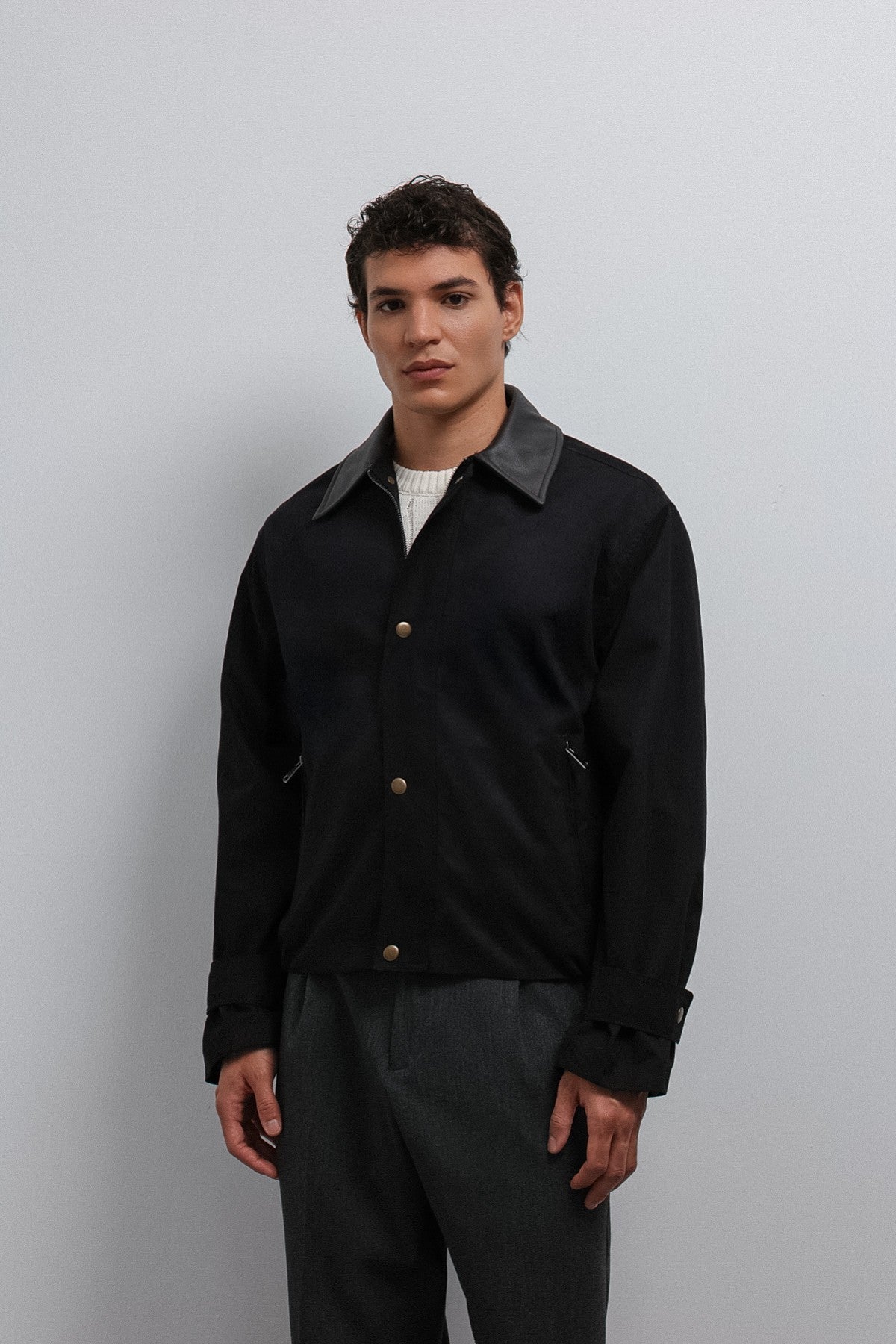 Antioch Contrast Collar Technical Men's Jacket