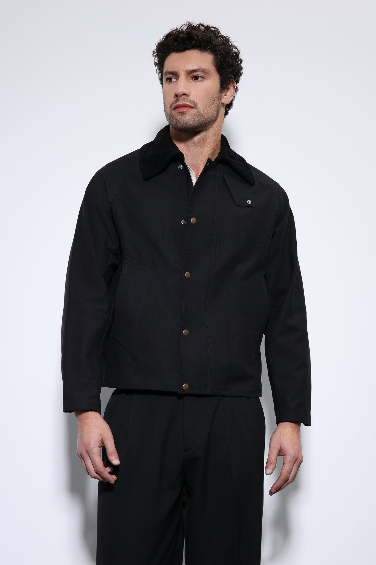 Antioch Contrast Collar Men's Jacket