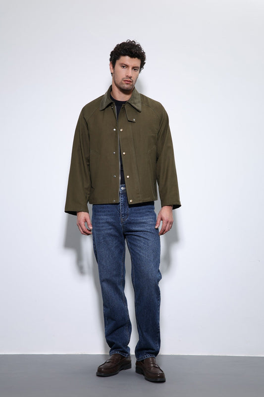 Antioch Contrast Collar Men's Jacket