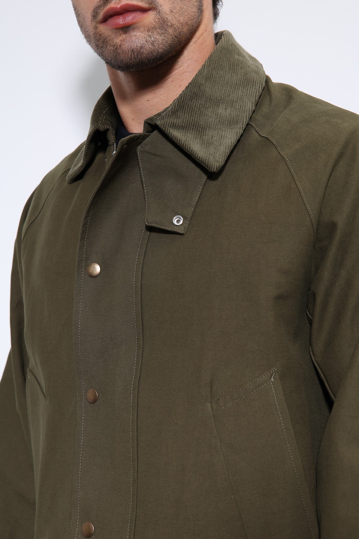 Antioch Contrast Collar Men's Jacket