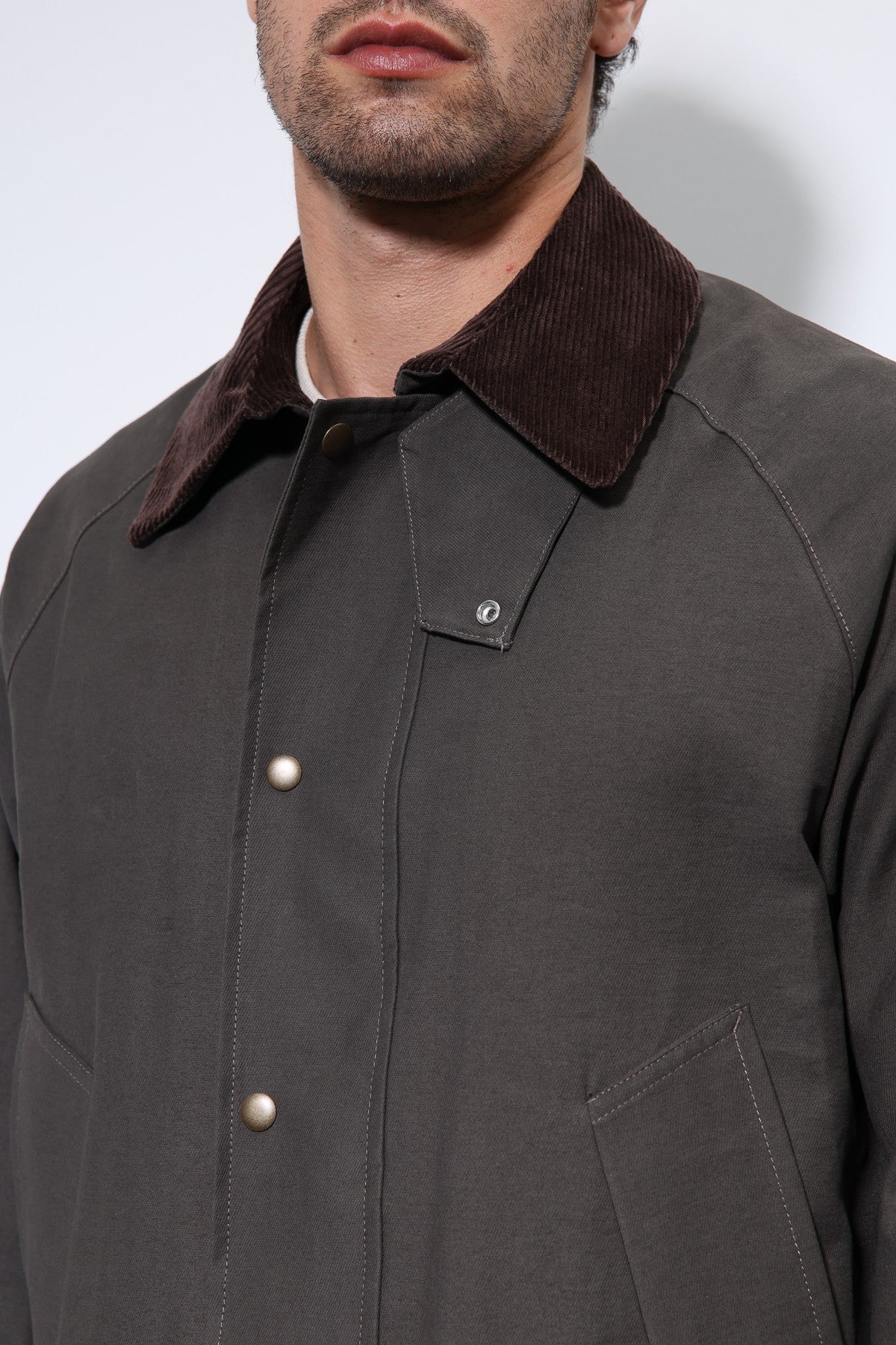 Antioch Contrast Collar Men's Jacket