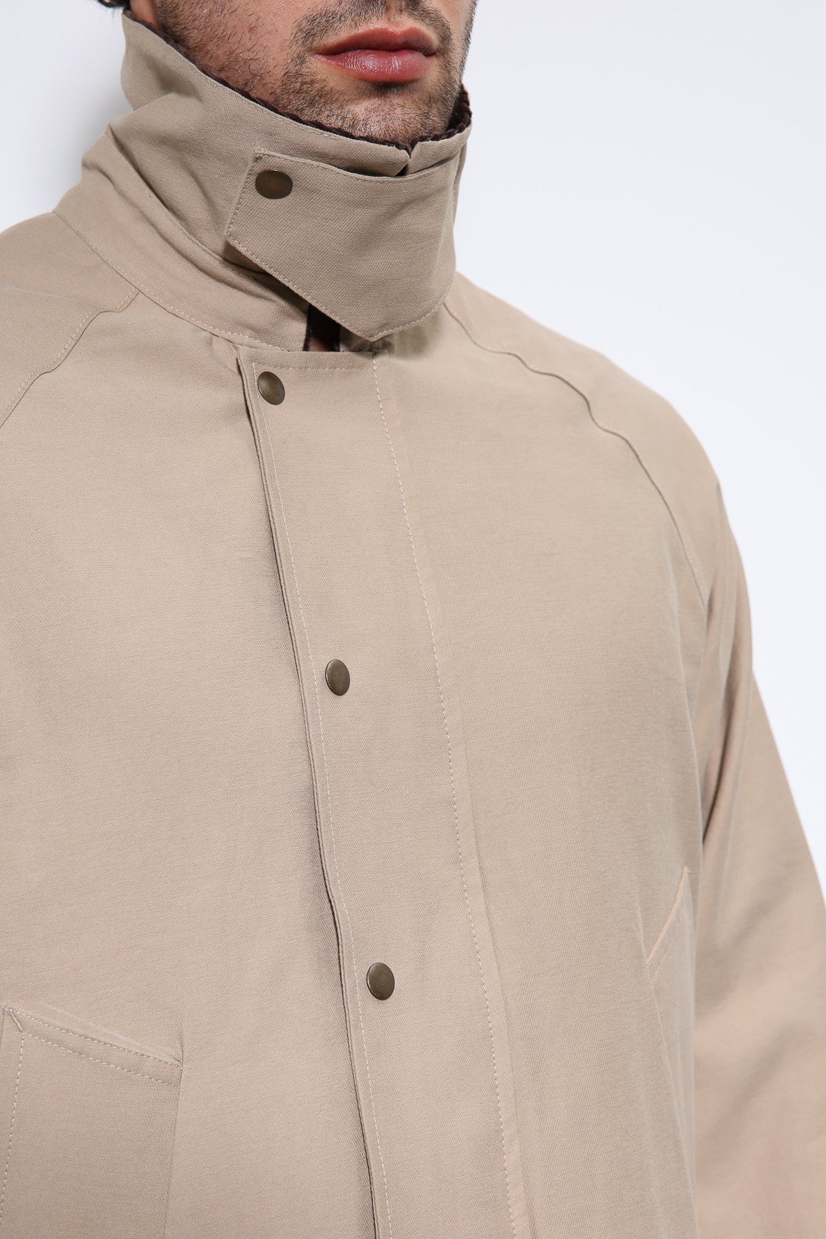 Antioch Contrast Collar Men's Jacket