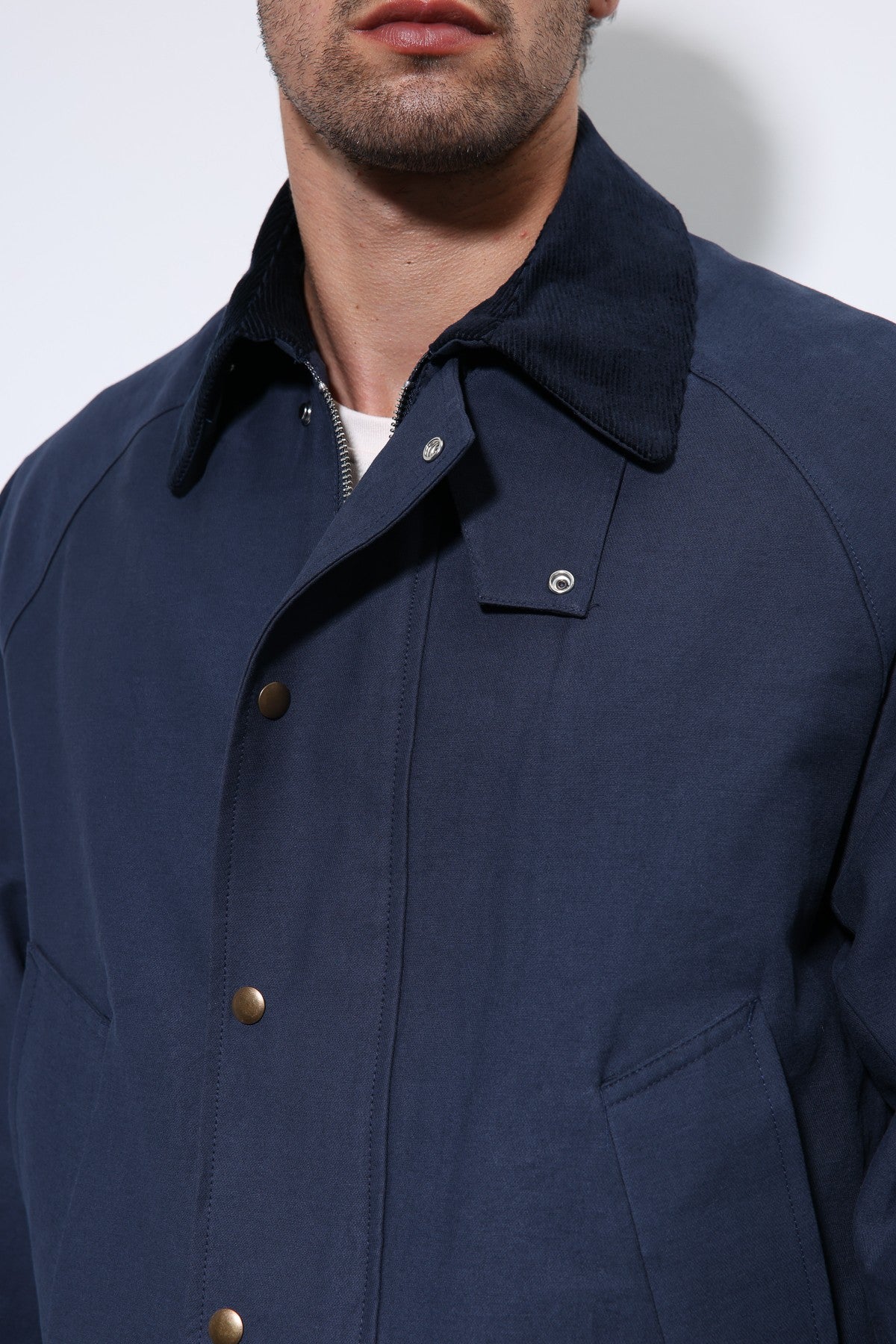 Antioch Contrast Collar Men's Jacket
