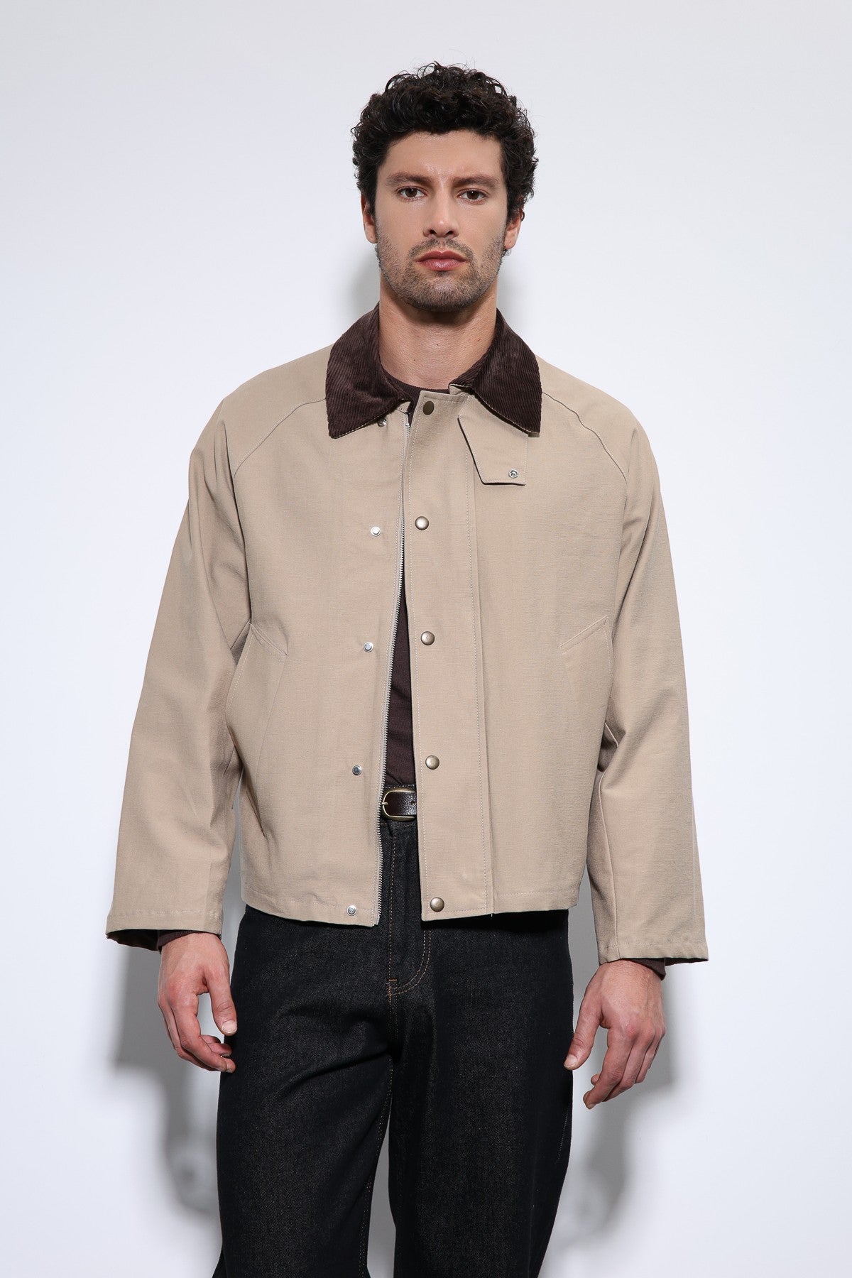 Antioch Contrast Collar Men's Jacket