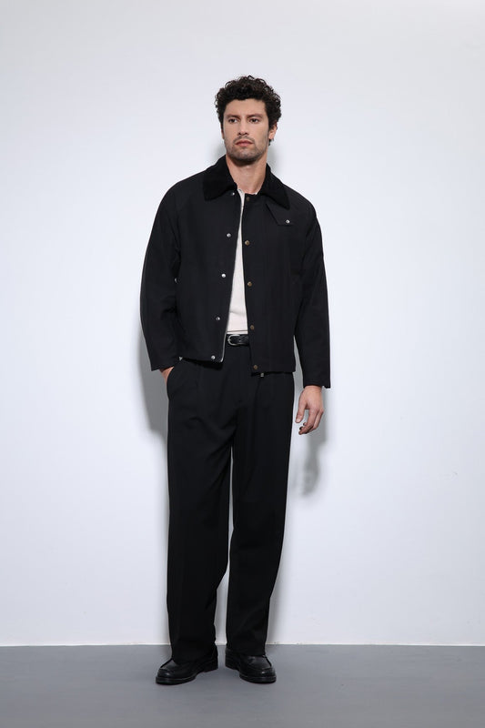 Antioch Contrast Collar Men's Jacket
