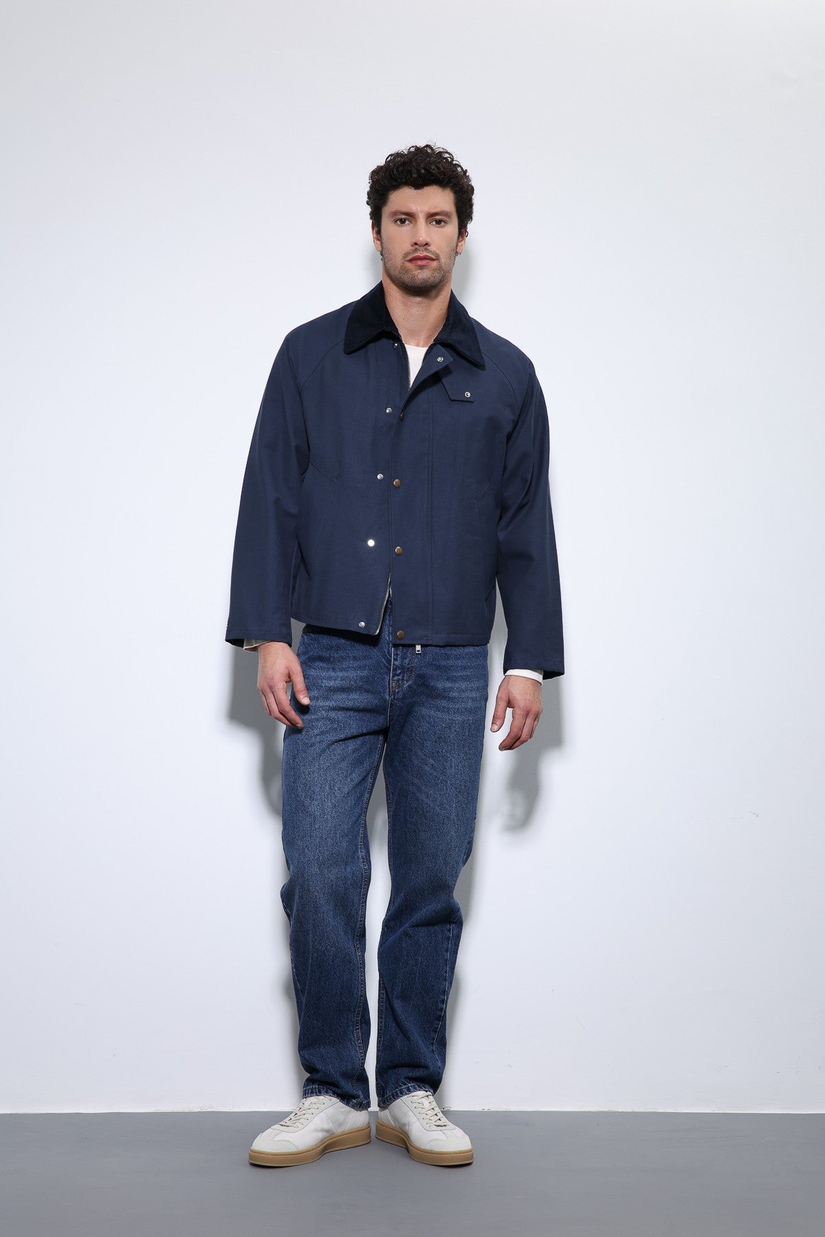 Antioch Contrast Collar Men's Jacket