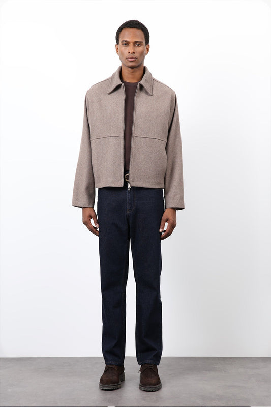 Antioch Regular Fit Textured Men's Jacket