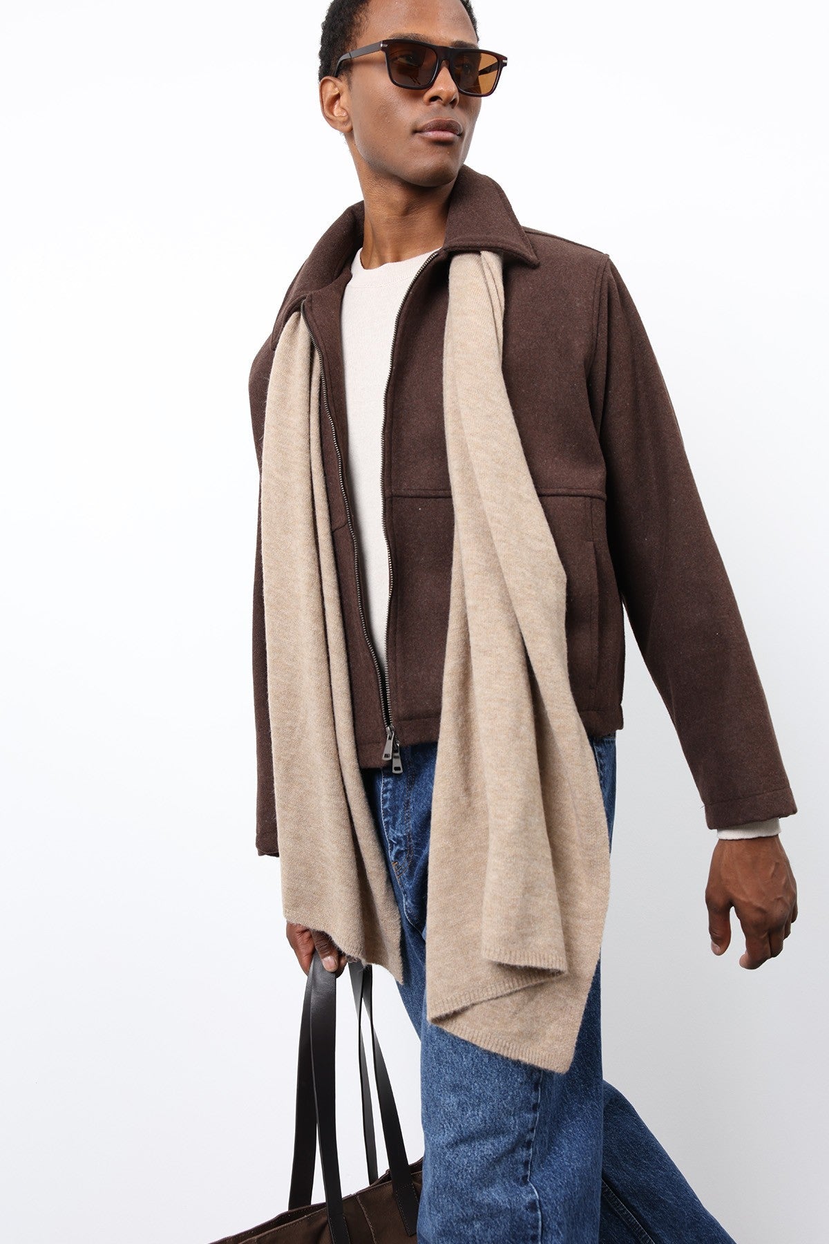 Antioch Regular Fit Textured Men's Jacket