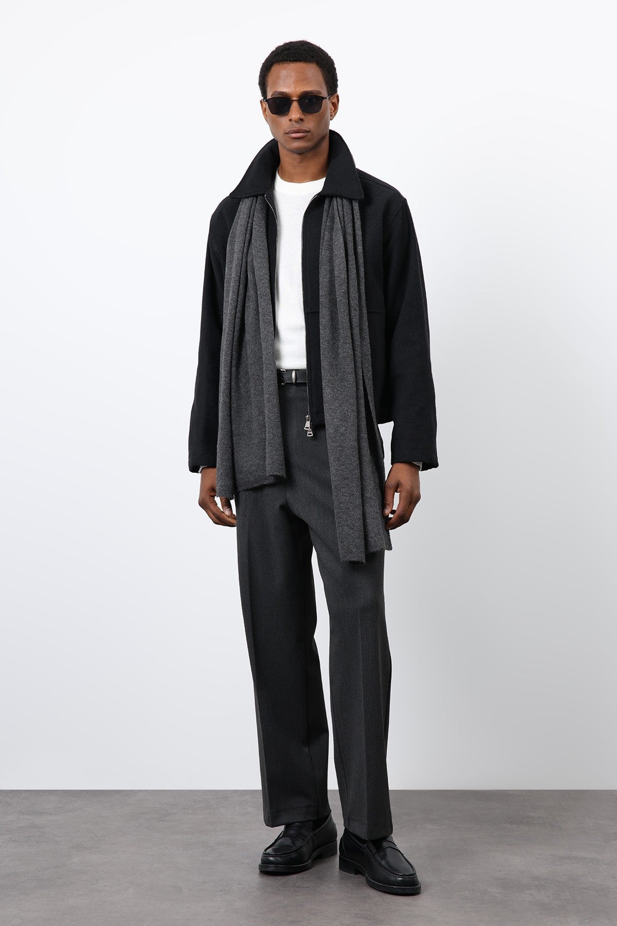 Antioch Regular Fit Textured Men's Jacket