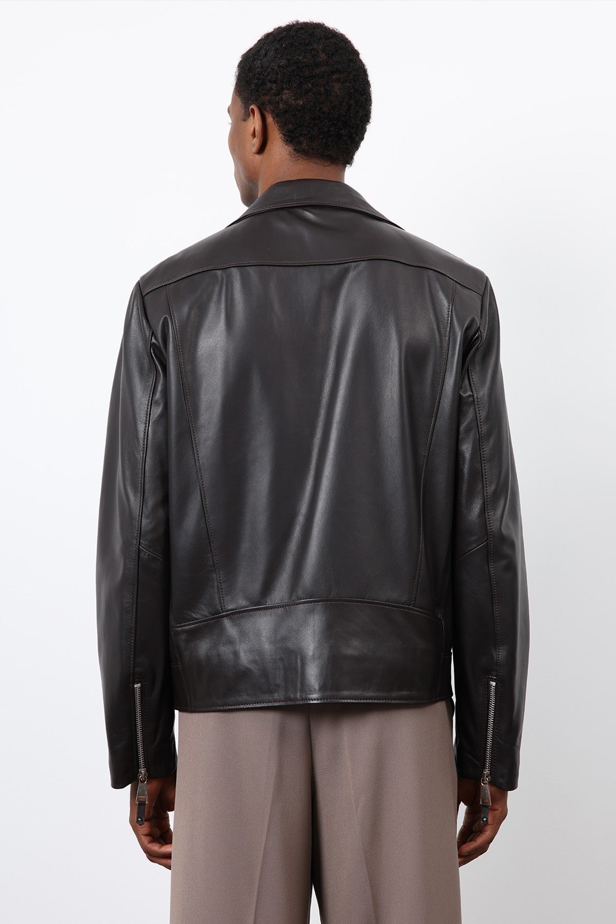 Antioch 100% Leather Biker Jacket
