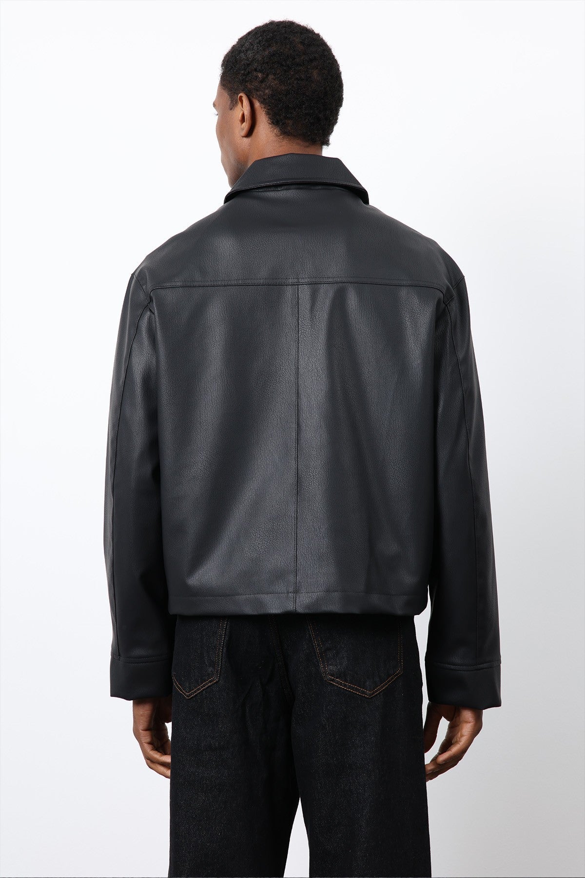 Antioch Relax Fit Men's Leather Jacket