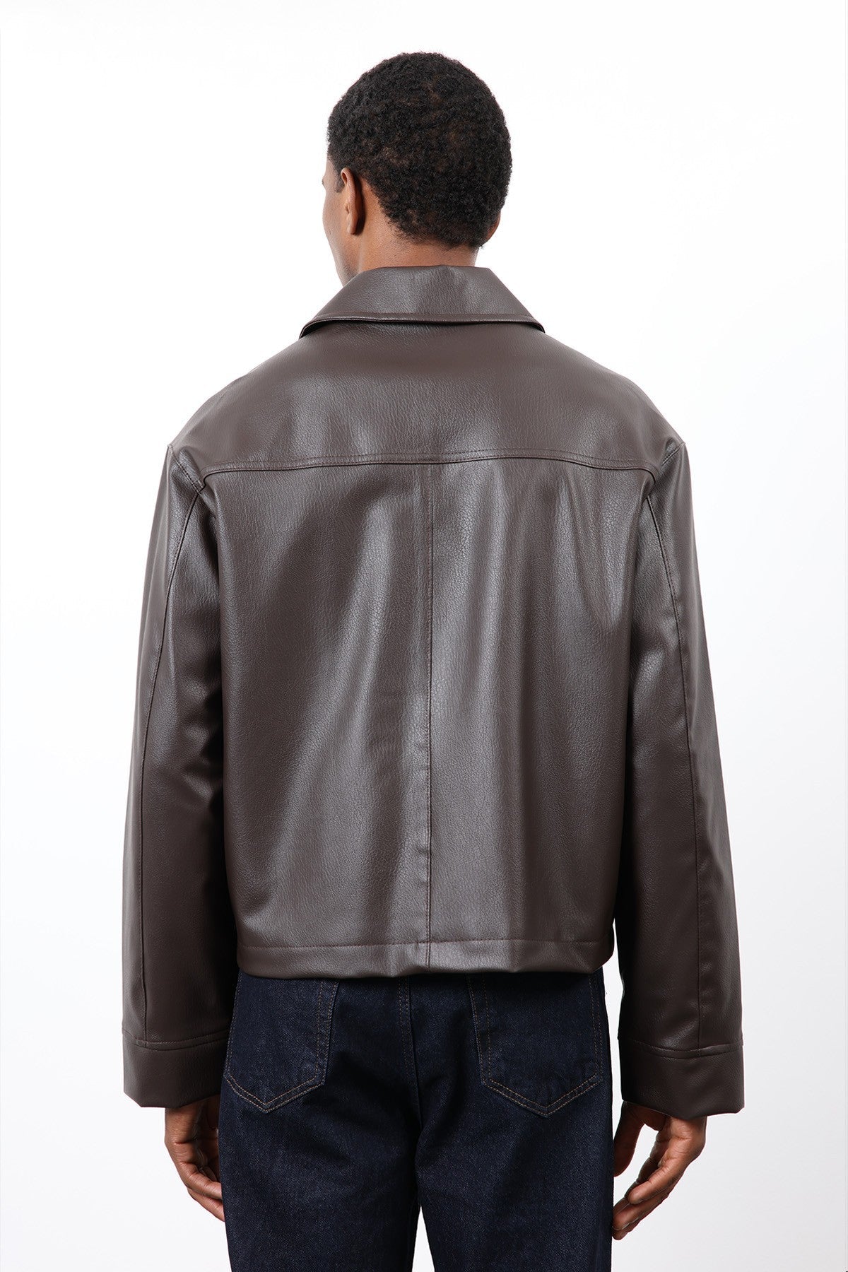 Antioch Relax Fit Men's Leather Jacket