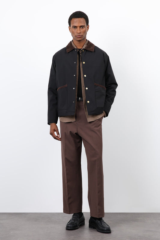 Antioch Contrast Collar Men's Jacket