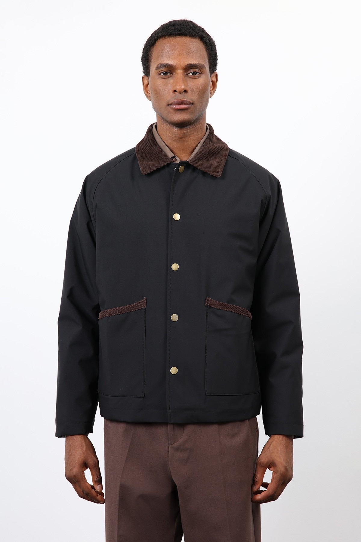 Antioch Contrast Collar Men's Jacket