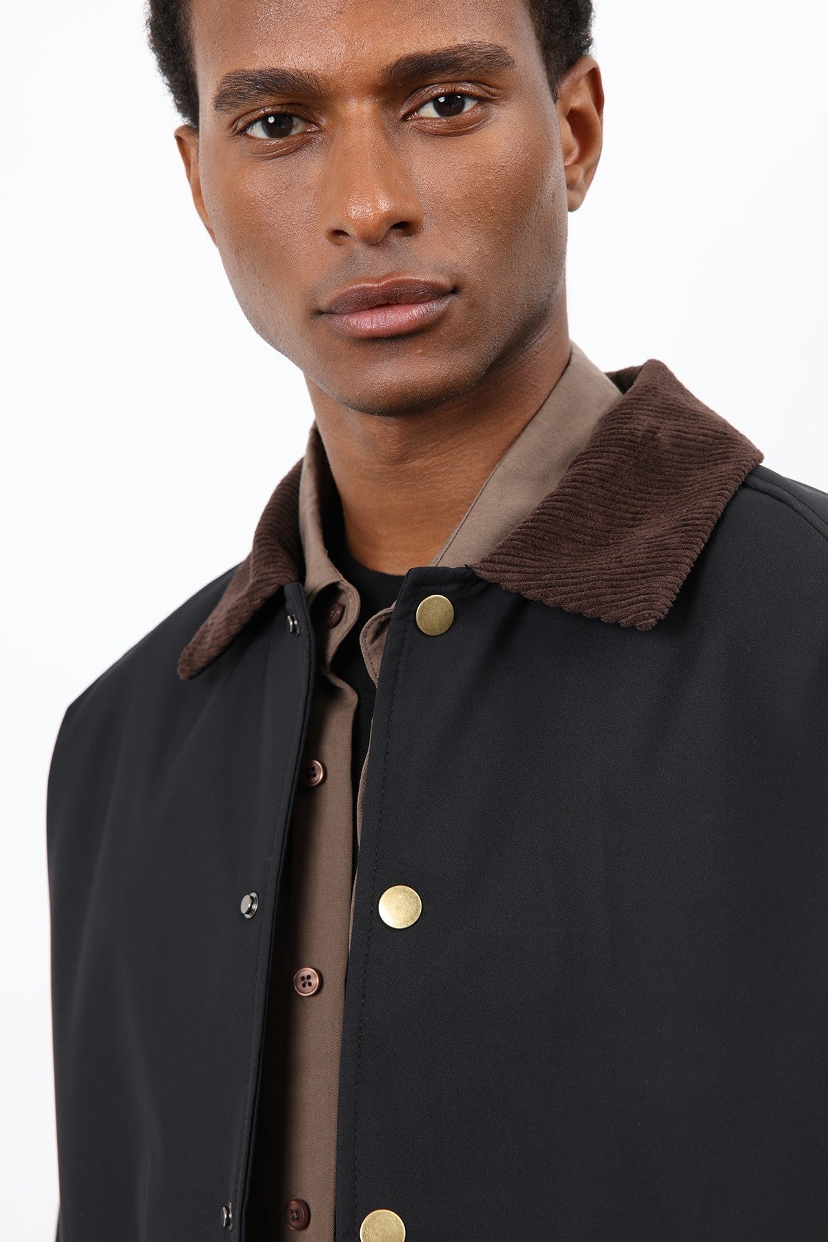 Antioch Contrast Collar Men's Jacket