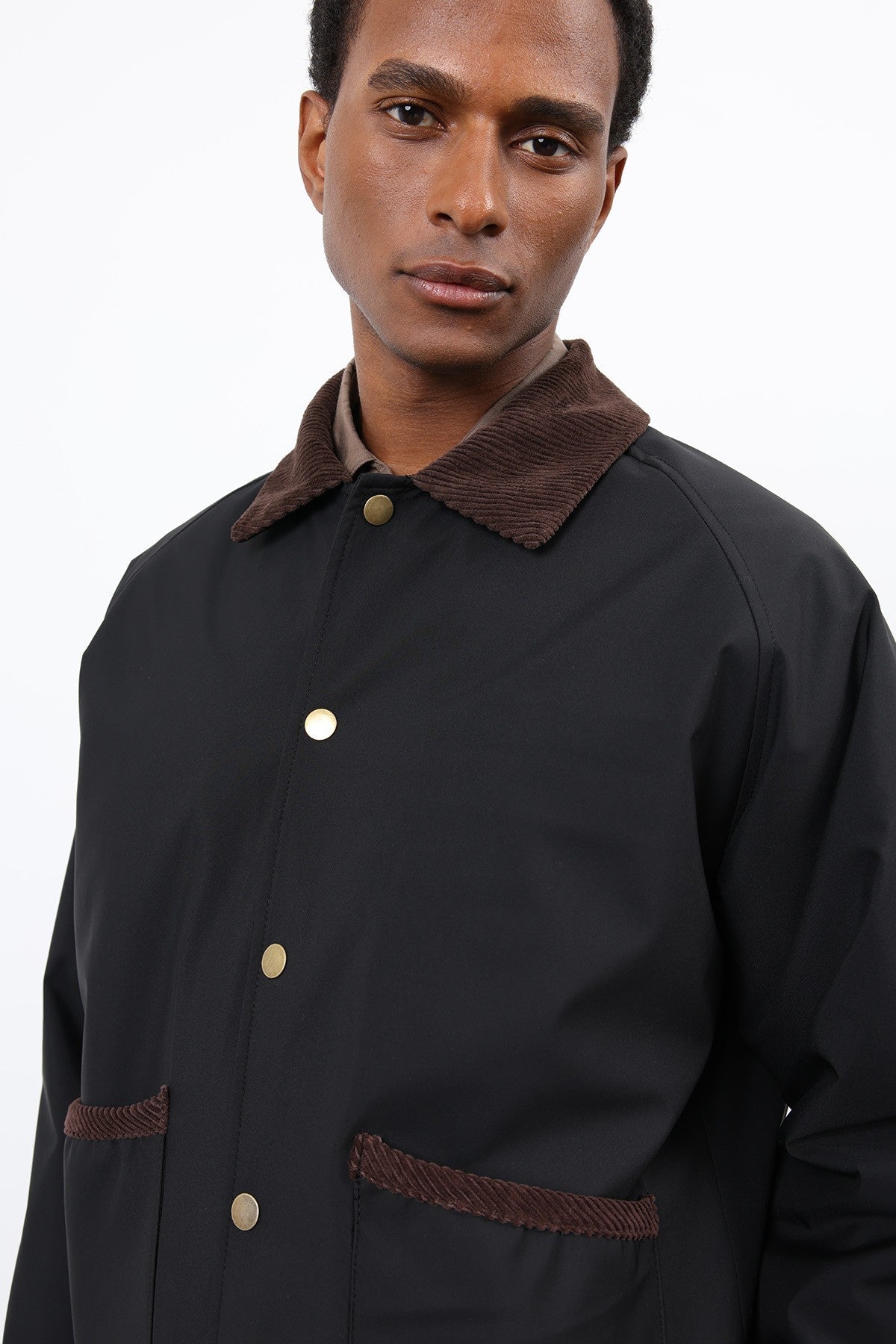 Antioch Contrast Collar Men's Jacket