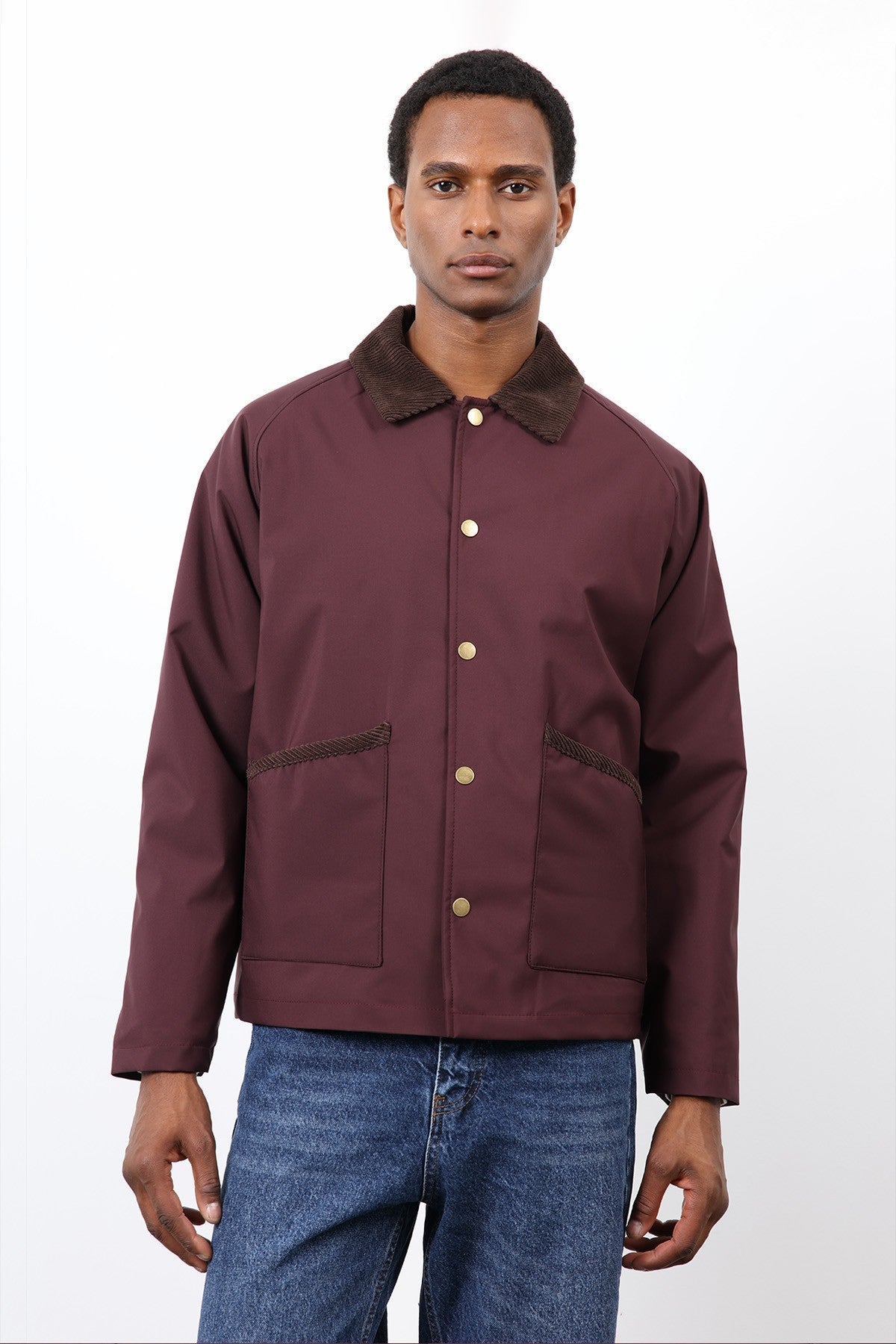 Antioch Contrast Collar Men's Jacket