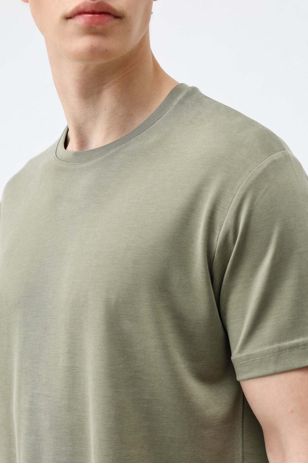 Antioch Regular Fit Modal Technical Fabric Men's T-Shirt