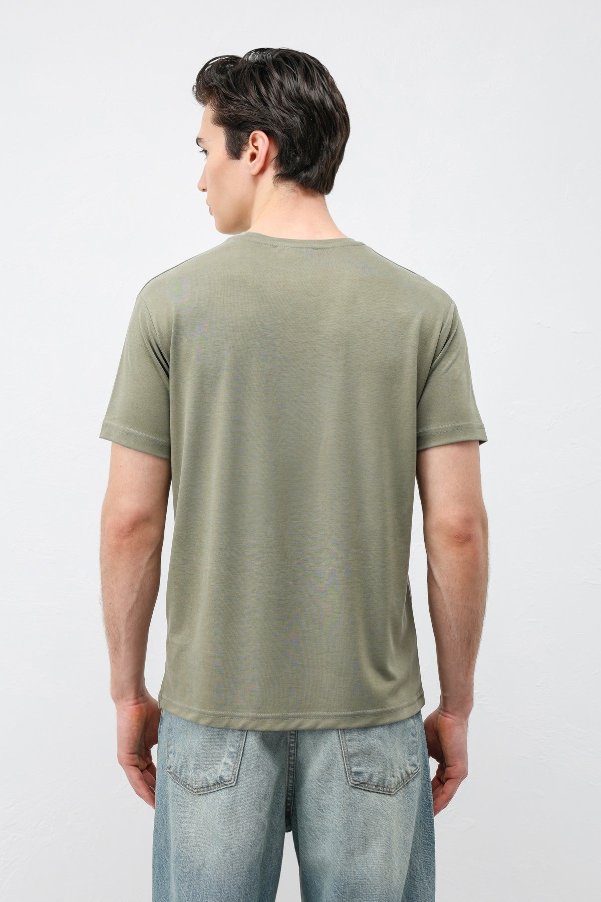 Antioch Regular Fit Modal Technical Fabric Men's T-Shirt