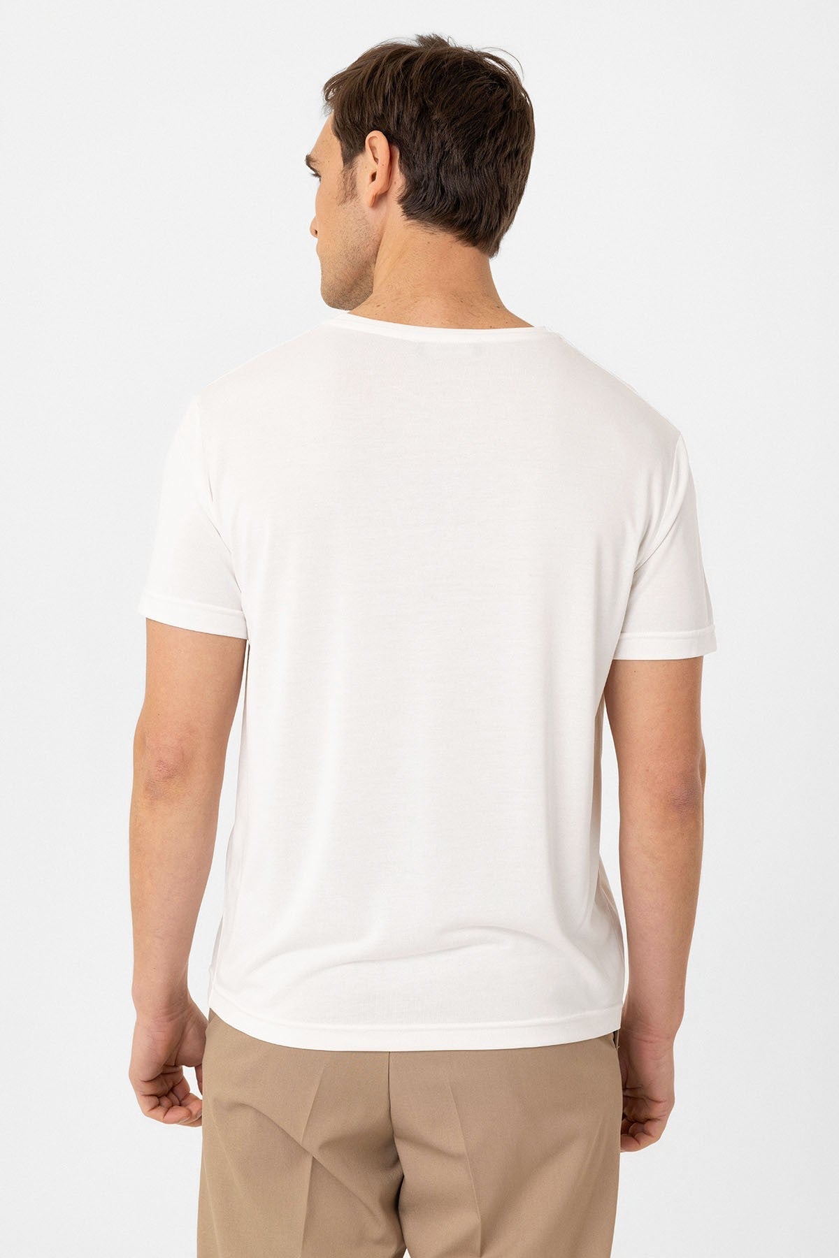 Antioch Regular Fit Modal Technical Fabric Men's T-Shirt