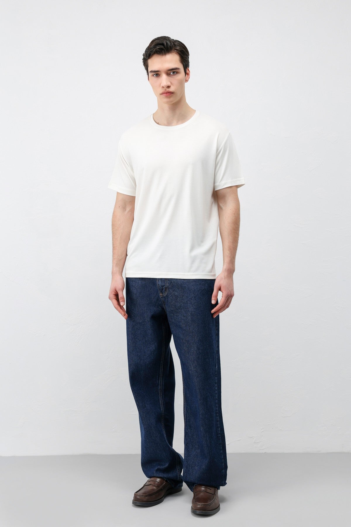 Antioch Regular Fit Modal Technical Fabric Men's T-Shirt