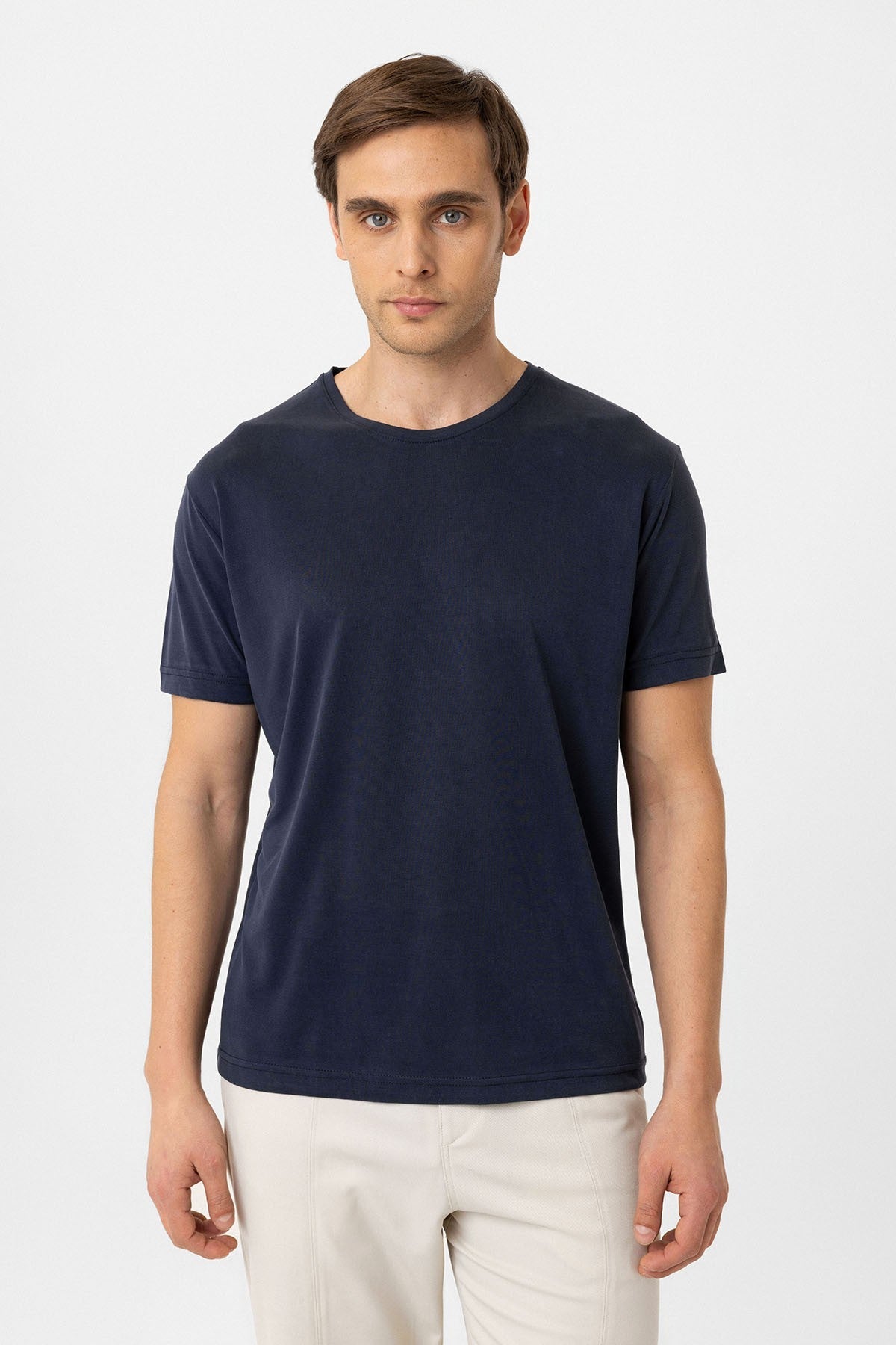Antioch Regular Fit Modal Technical Fabric Men's T-Shirt