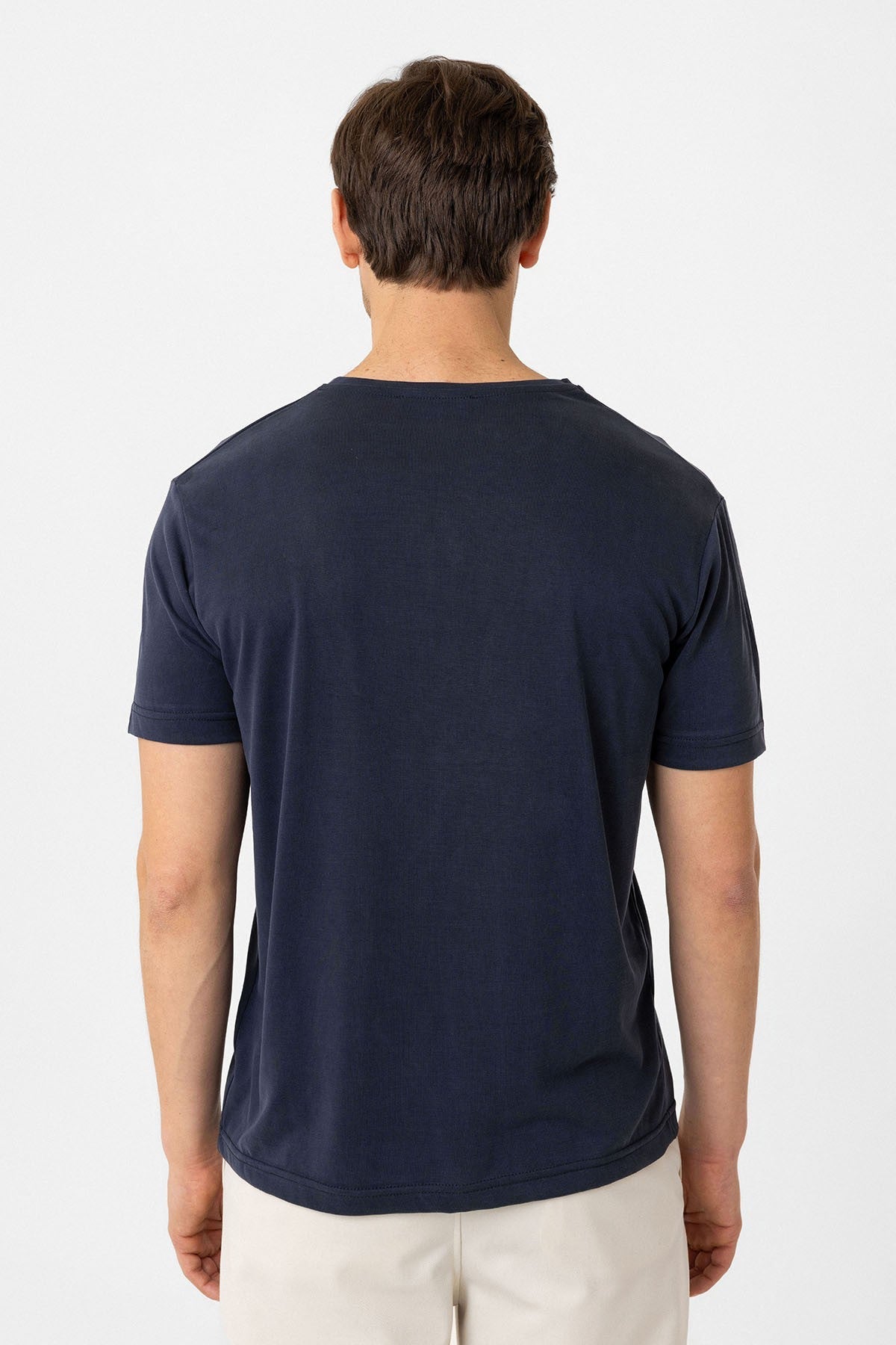 Antioch Regular Fit Modal Technical Fabric Men's T-Shirt