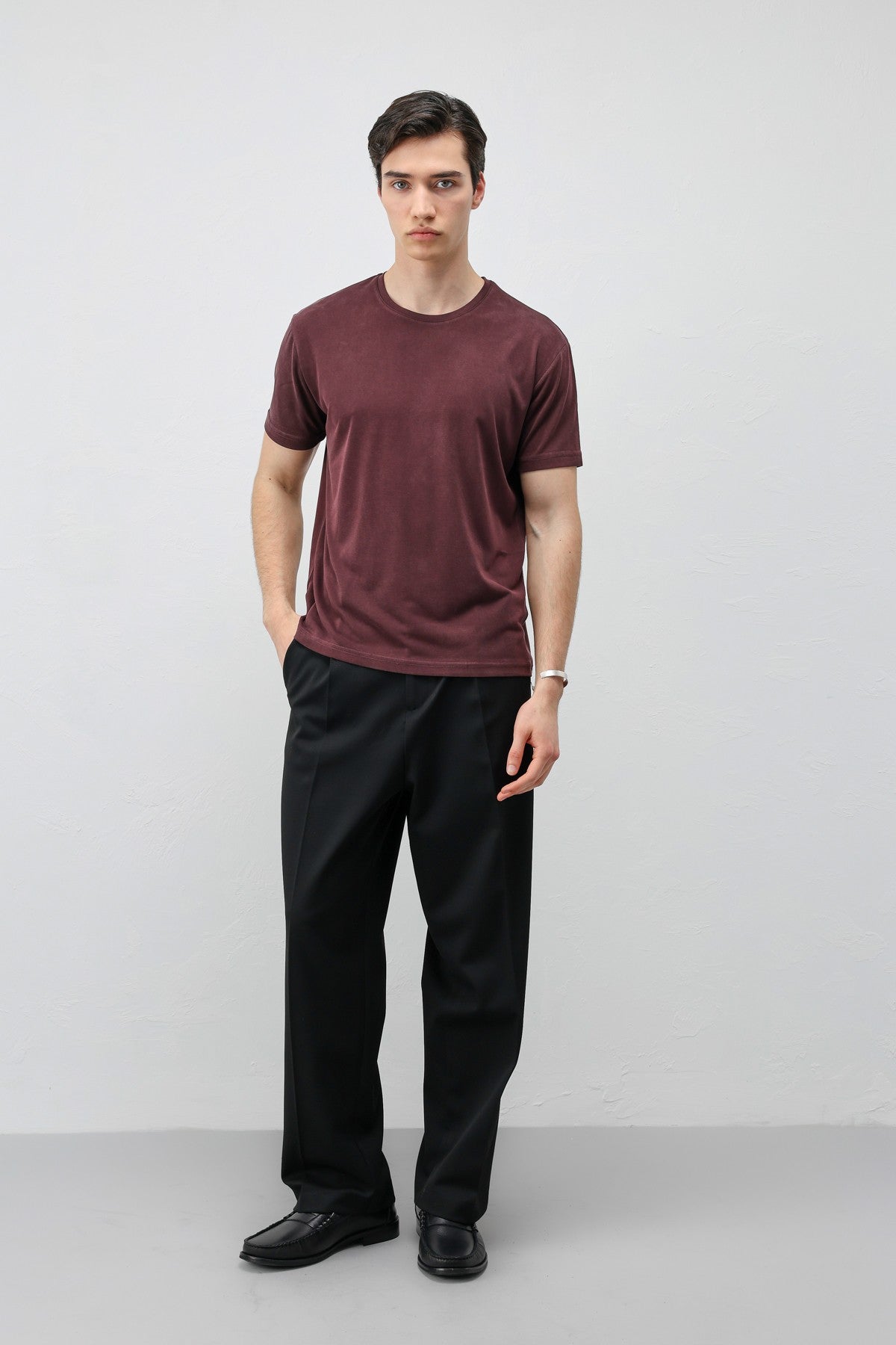 Antioch Regular Fit Modal Technical Fabric Men's T-Shirt