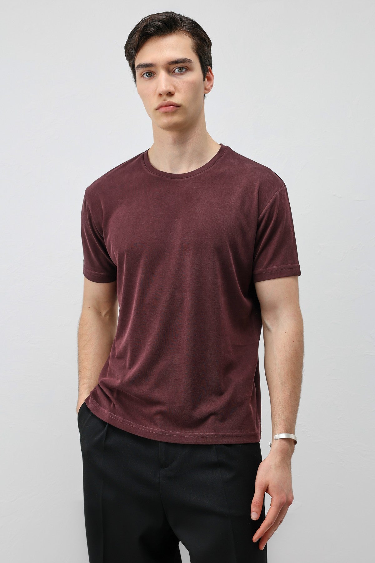 Antioch Regular Fit Modal Technical Fabric Men's T-Shirt
