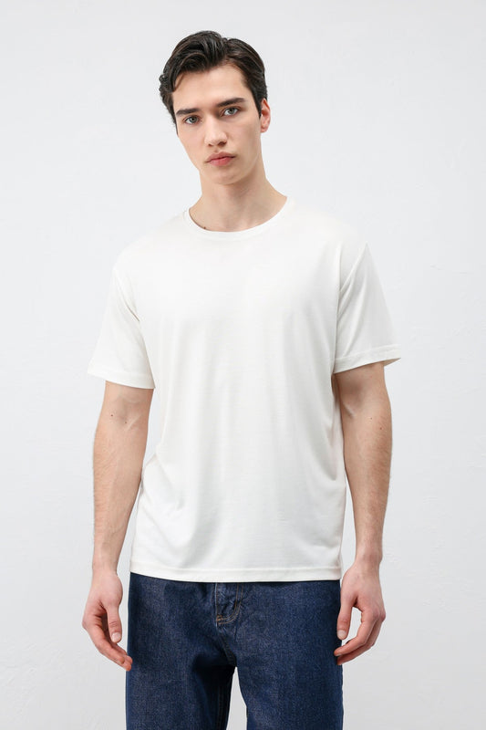 Antioch Regular Fit Modal Technical Fabric Men's T-Shirt