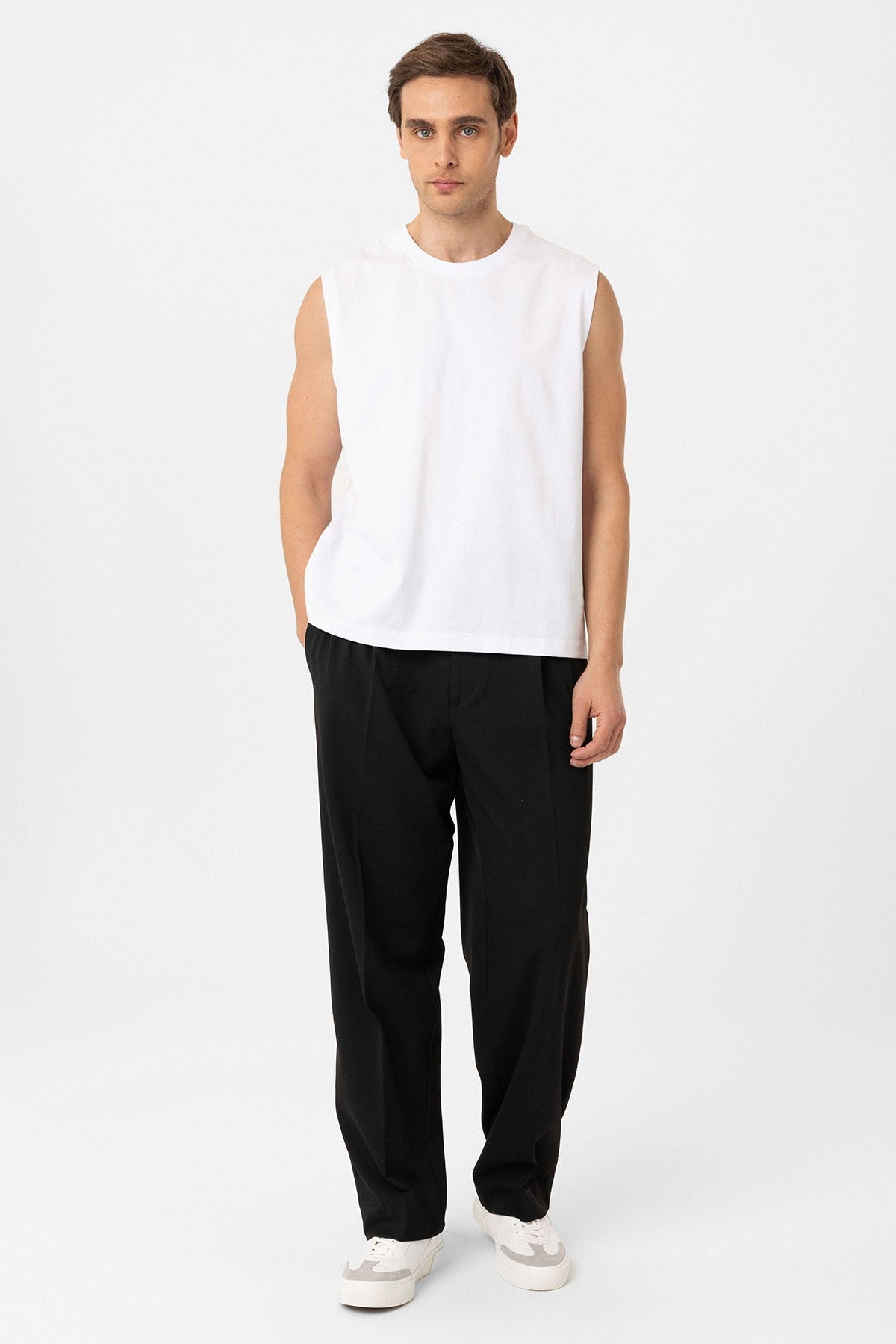 Antioch Relaxed Fit Men's Sleeveless T-Shirt