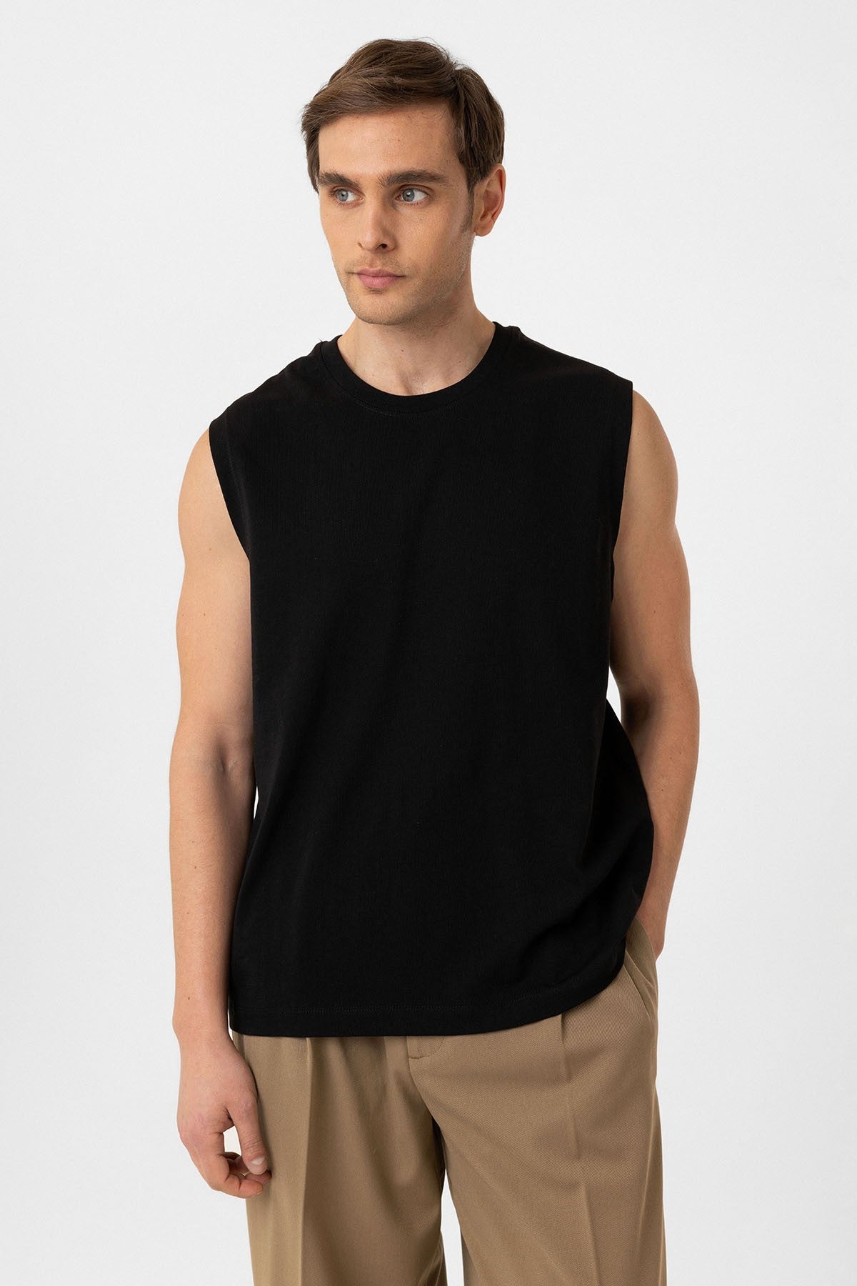 Antioch Relaxed Fit Men's Sleeveless T-Shirt