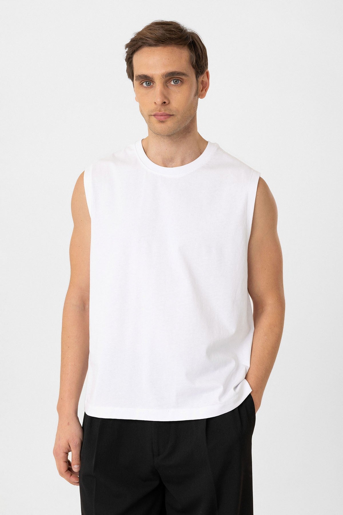 Antioch Relaxed Fit Men's Sleeveless T-Shirt
