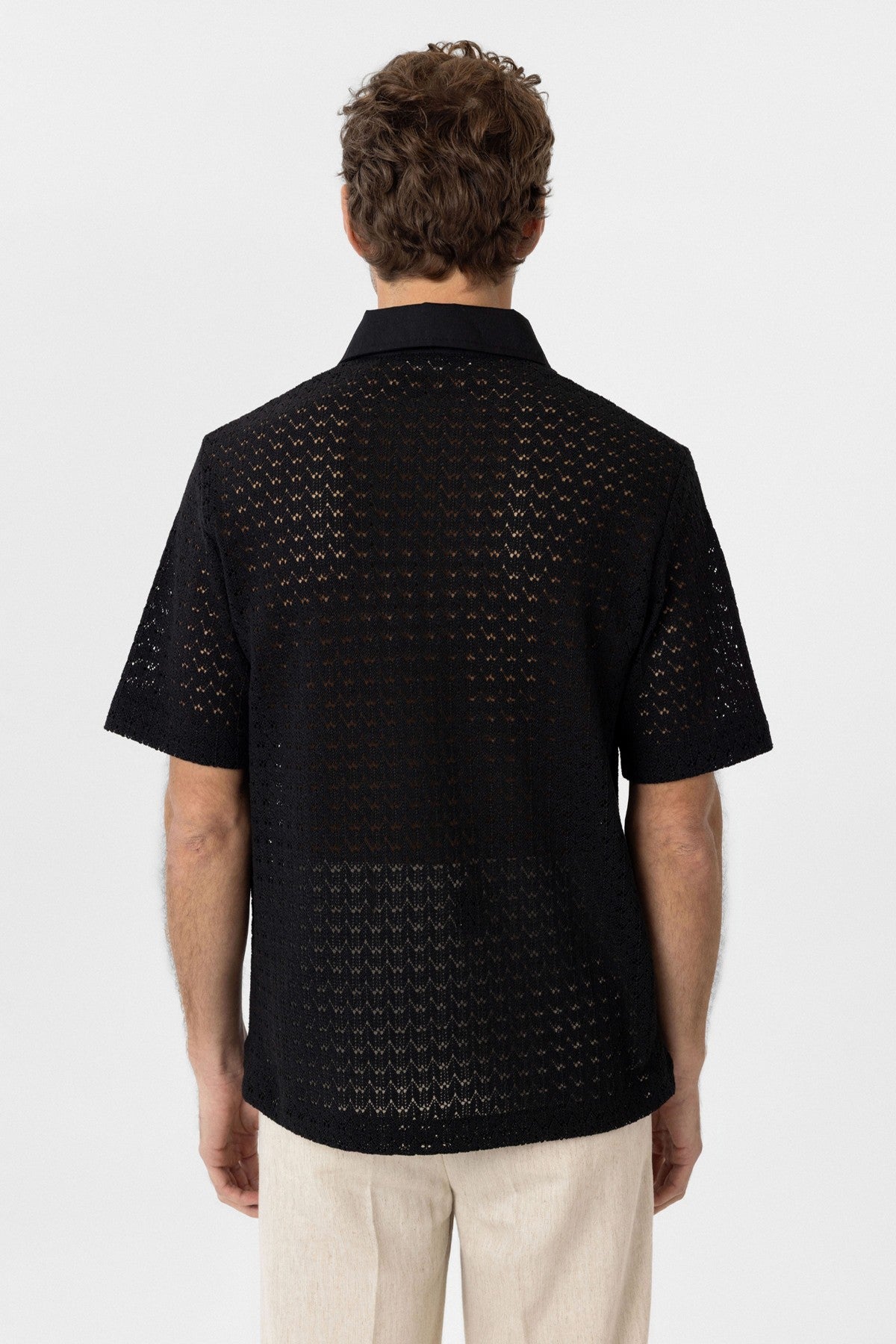 Antioch Polo-Neck Knit Men's T-Shirt