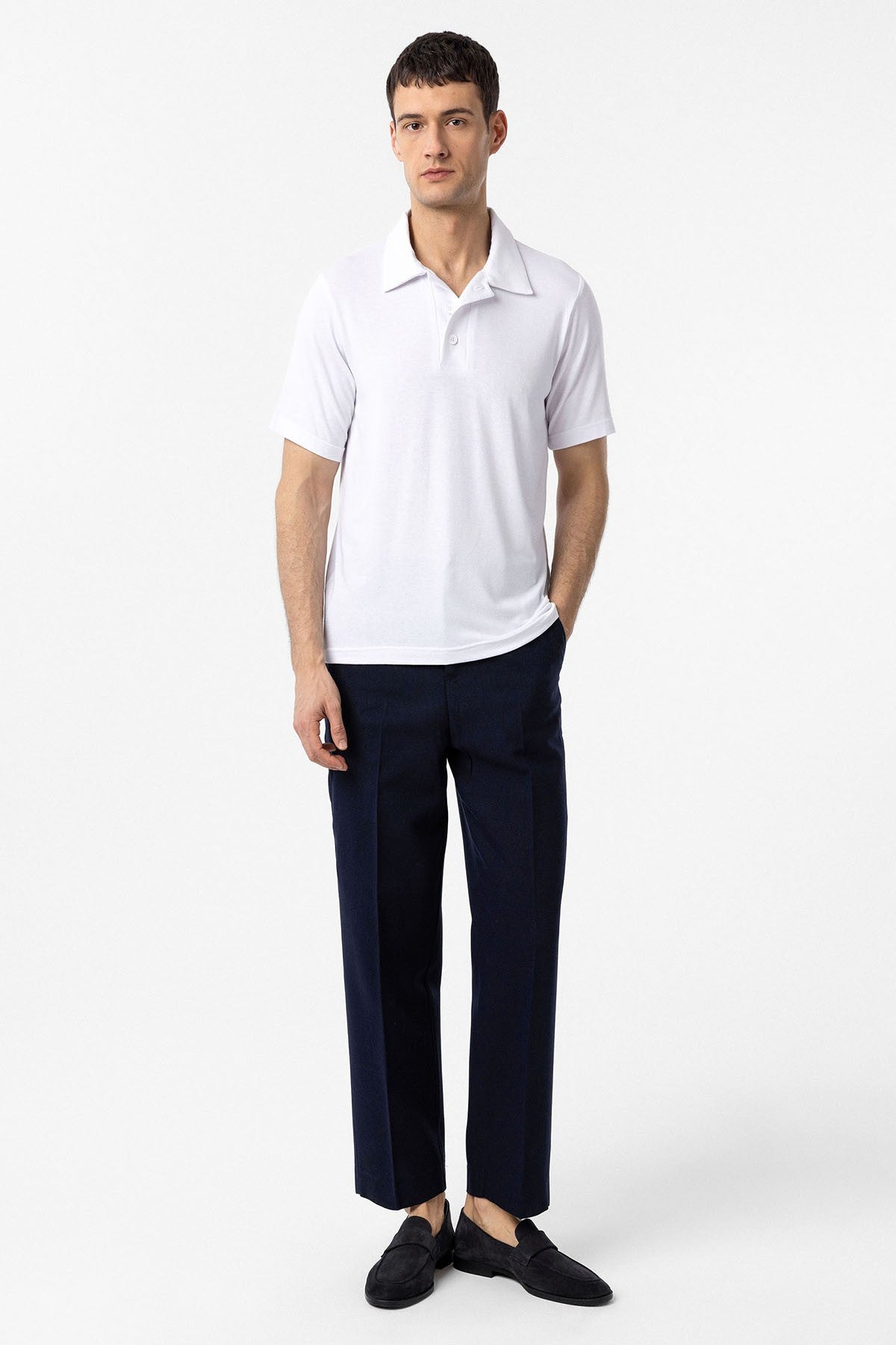 Antioch Regular-Fit Polo-Neck Men's T-Shirt