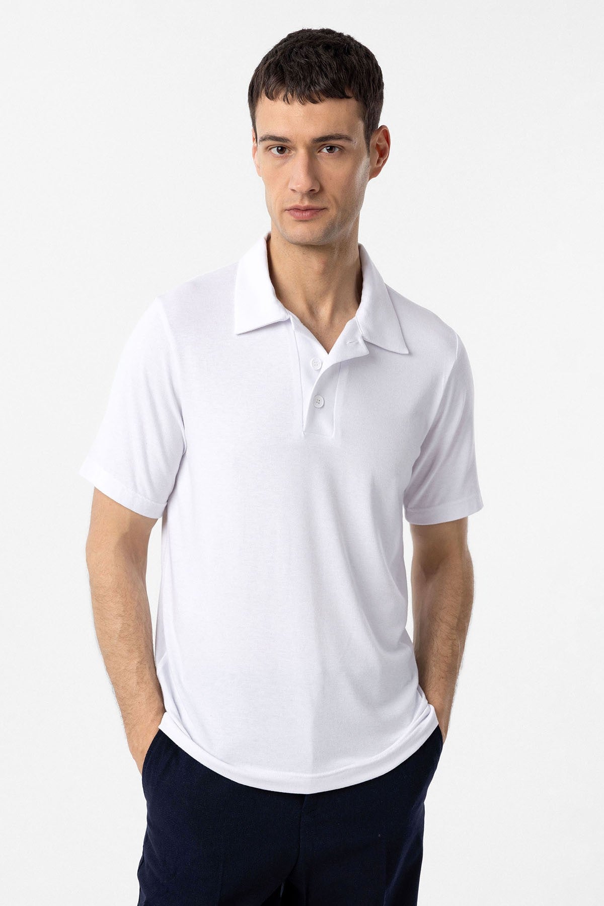 Antioch Regular-Fit Polo-Neck Men's T-Shirt
